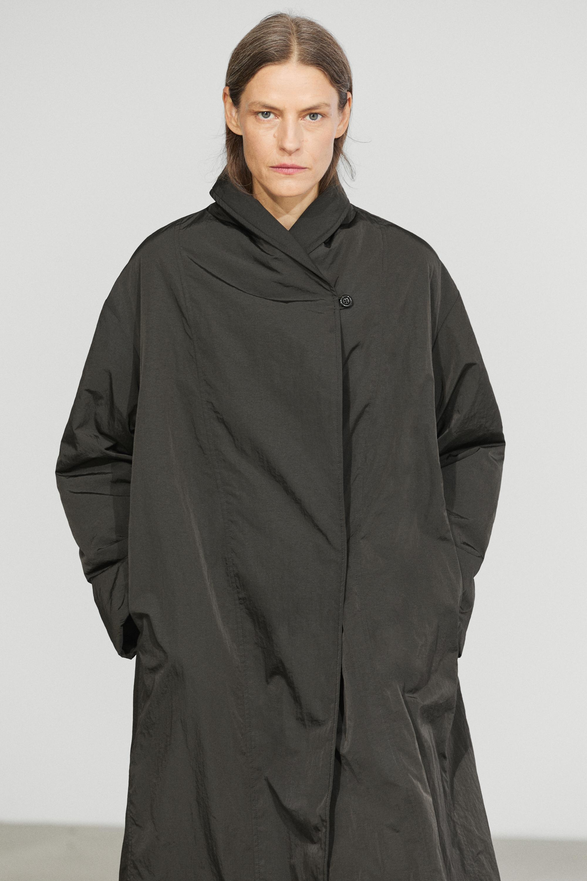 Long quilted parka