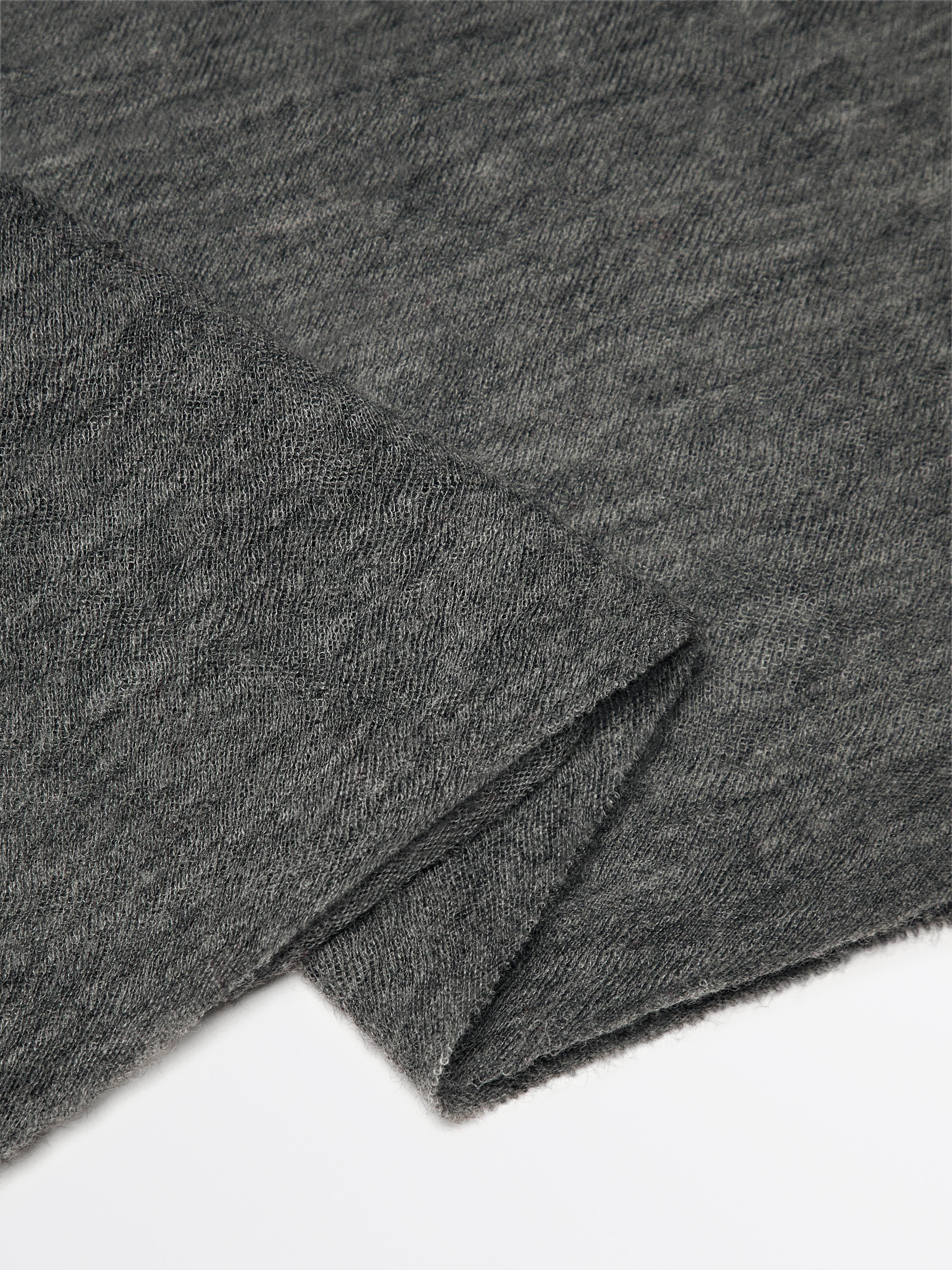 Fular 100% cashmere detalle melange