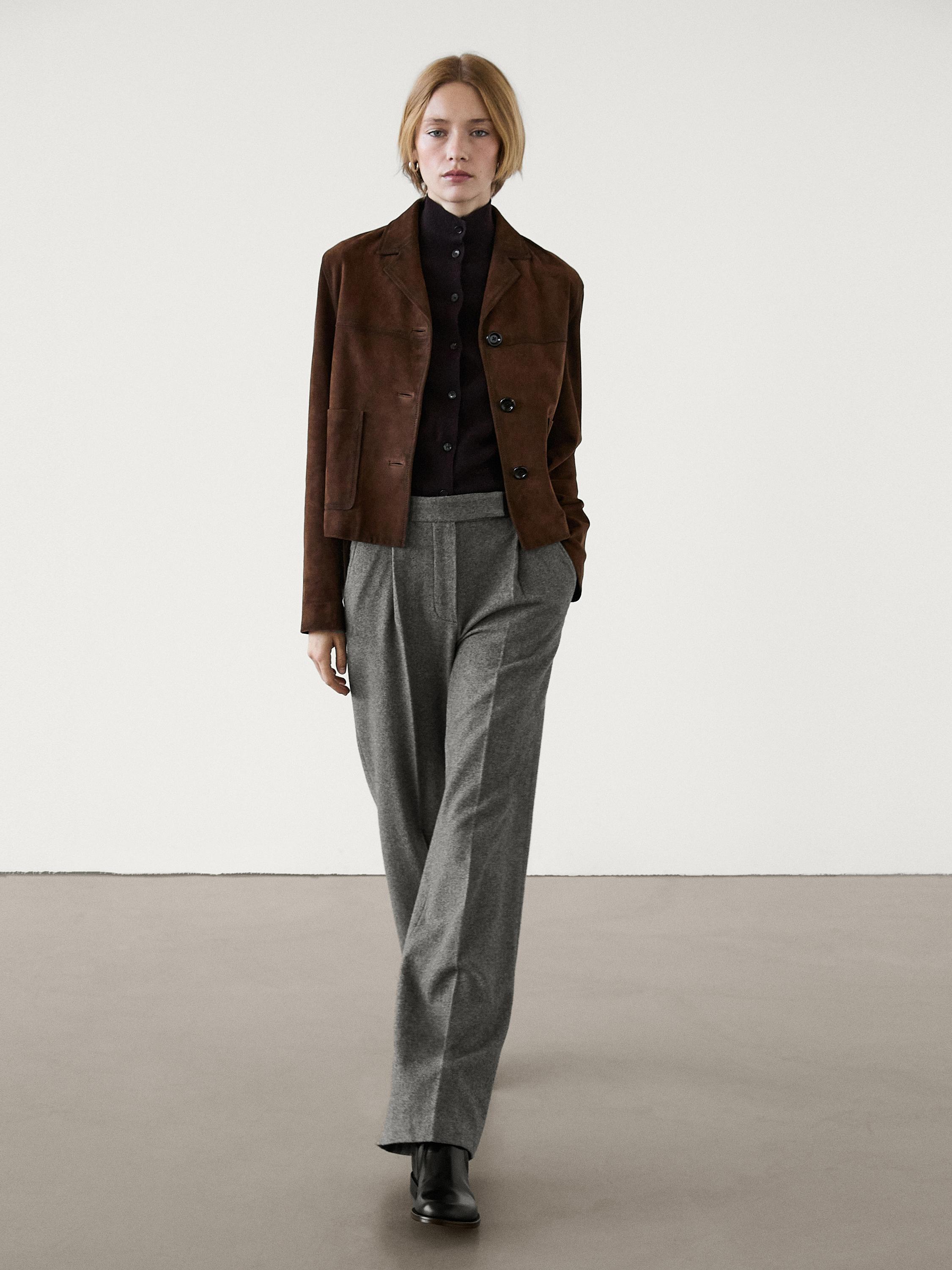 Women s trousers Massimo Dutti