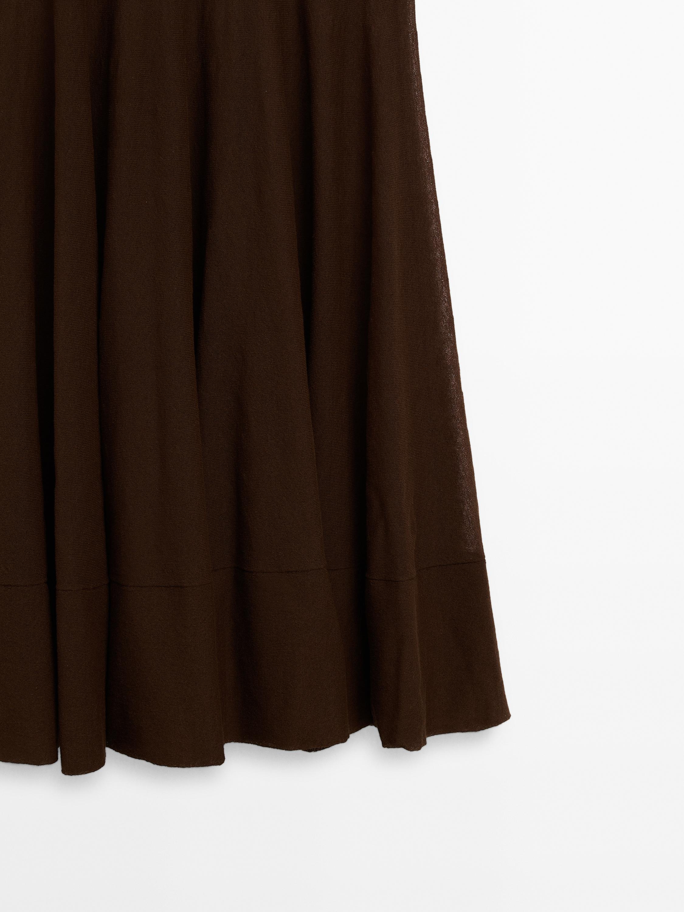 Cotton and silk blend knit dress - Studio