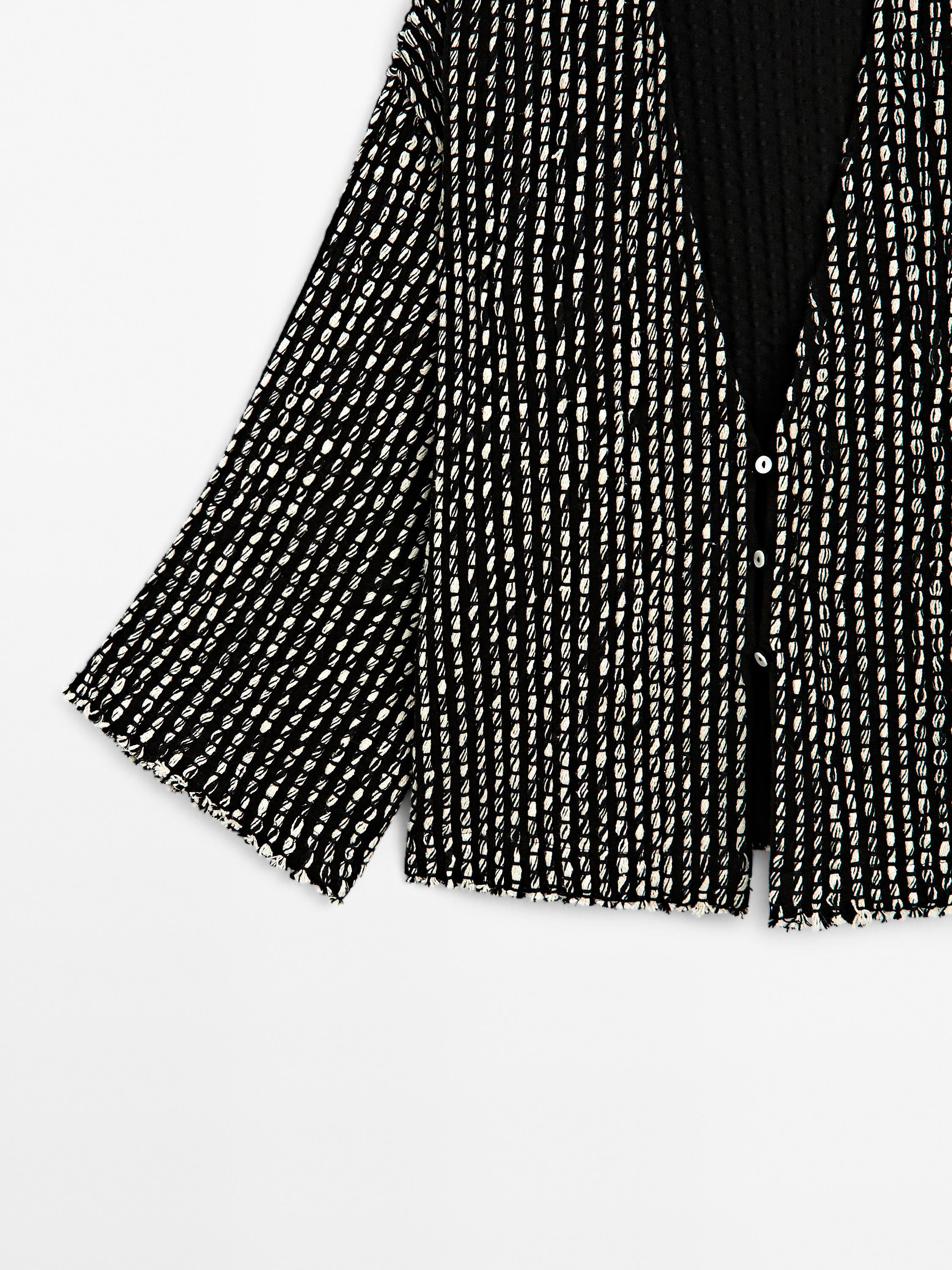 100% cotton embroidered kimono