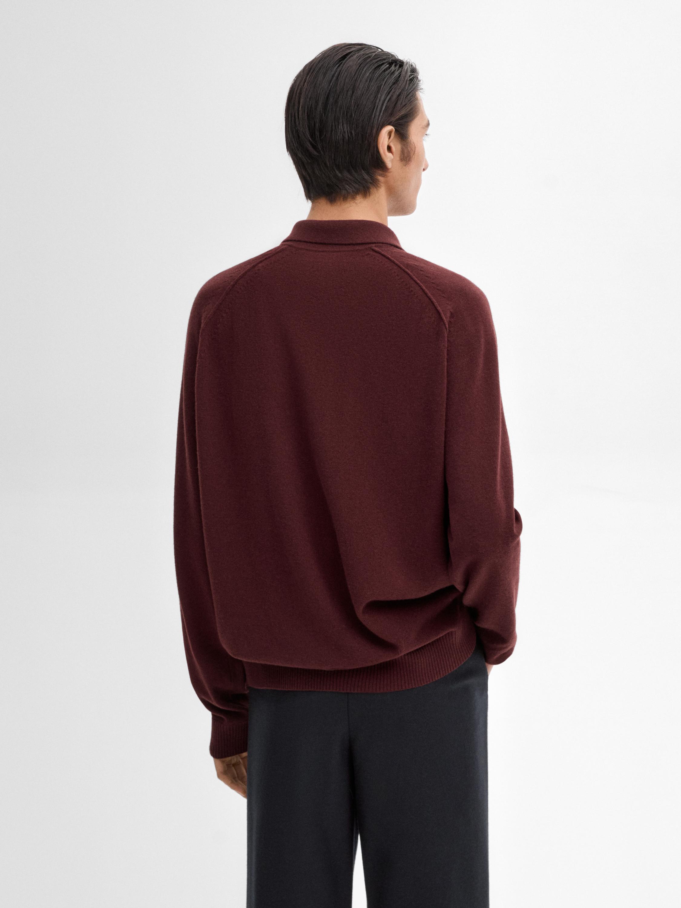 Jersei punt coll polo llana