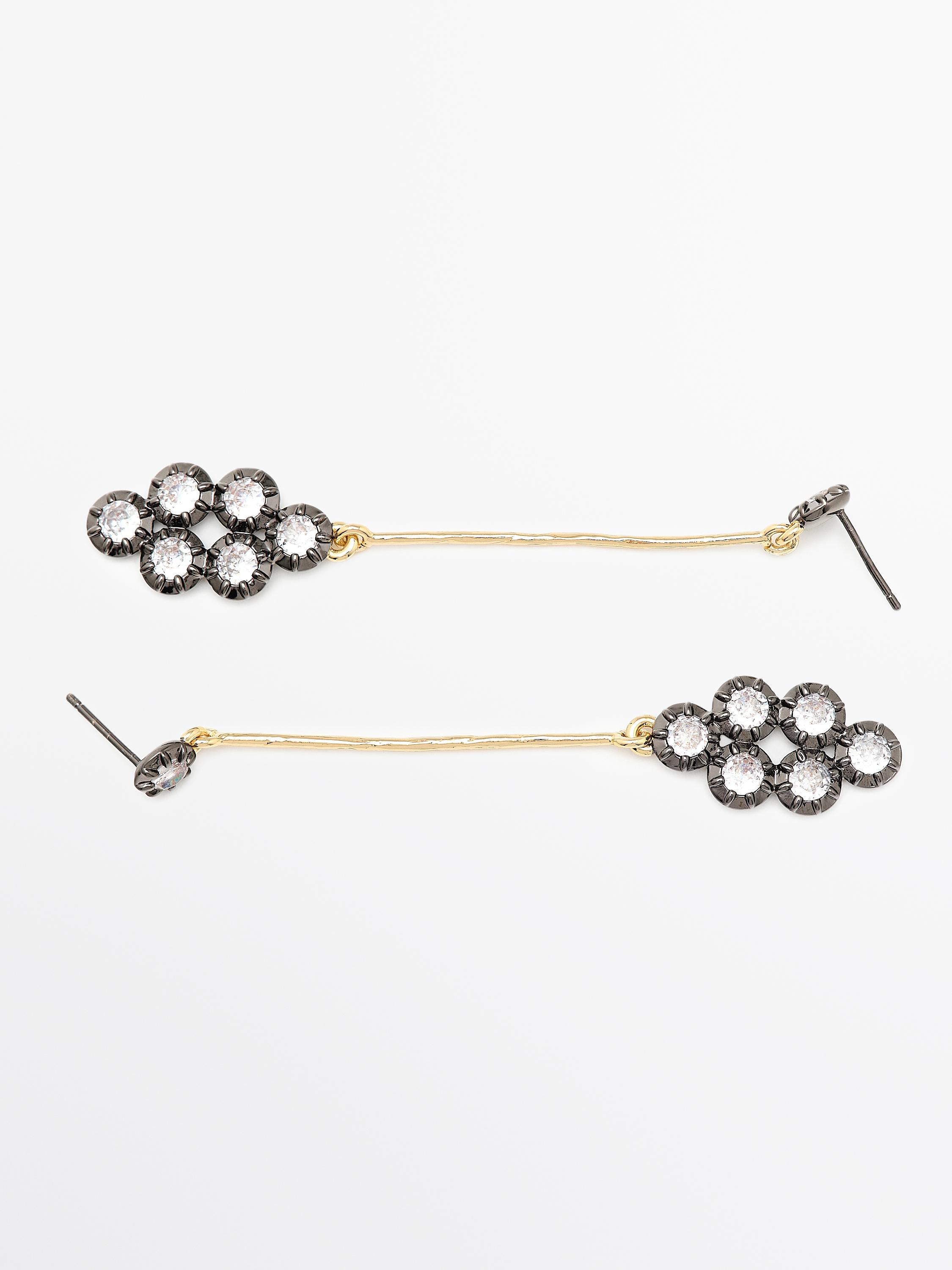 Orecchini antique con strass