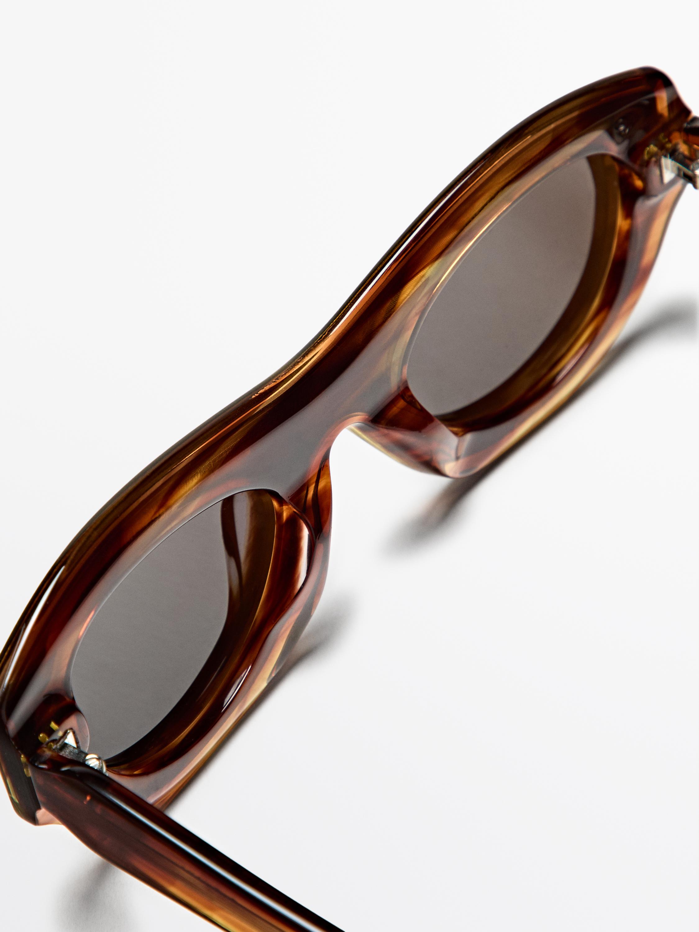 Lunettes de soleil effet double
