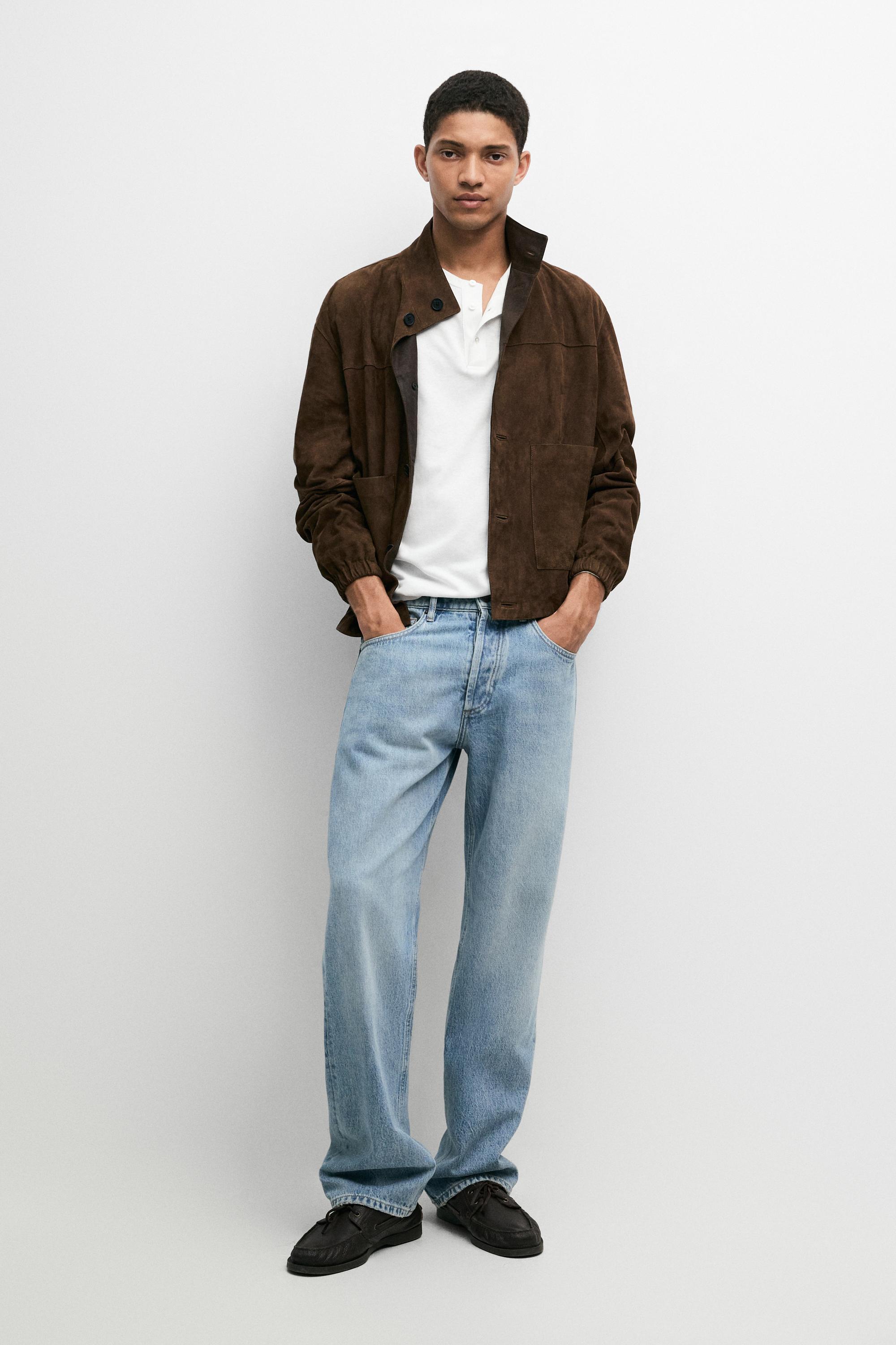 Wildlederjacke