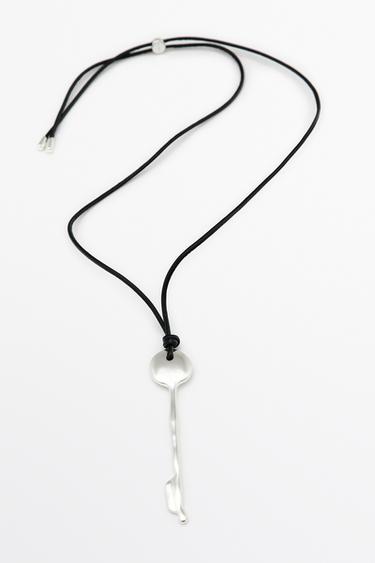 Key pendant necklace — SILVER 2