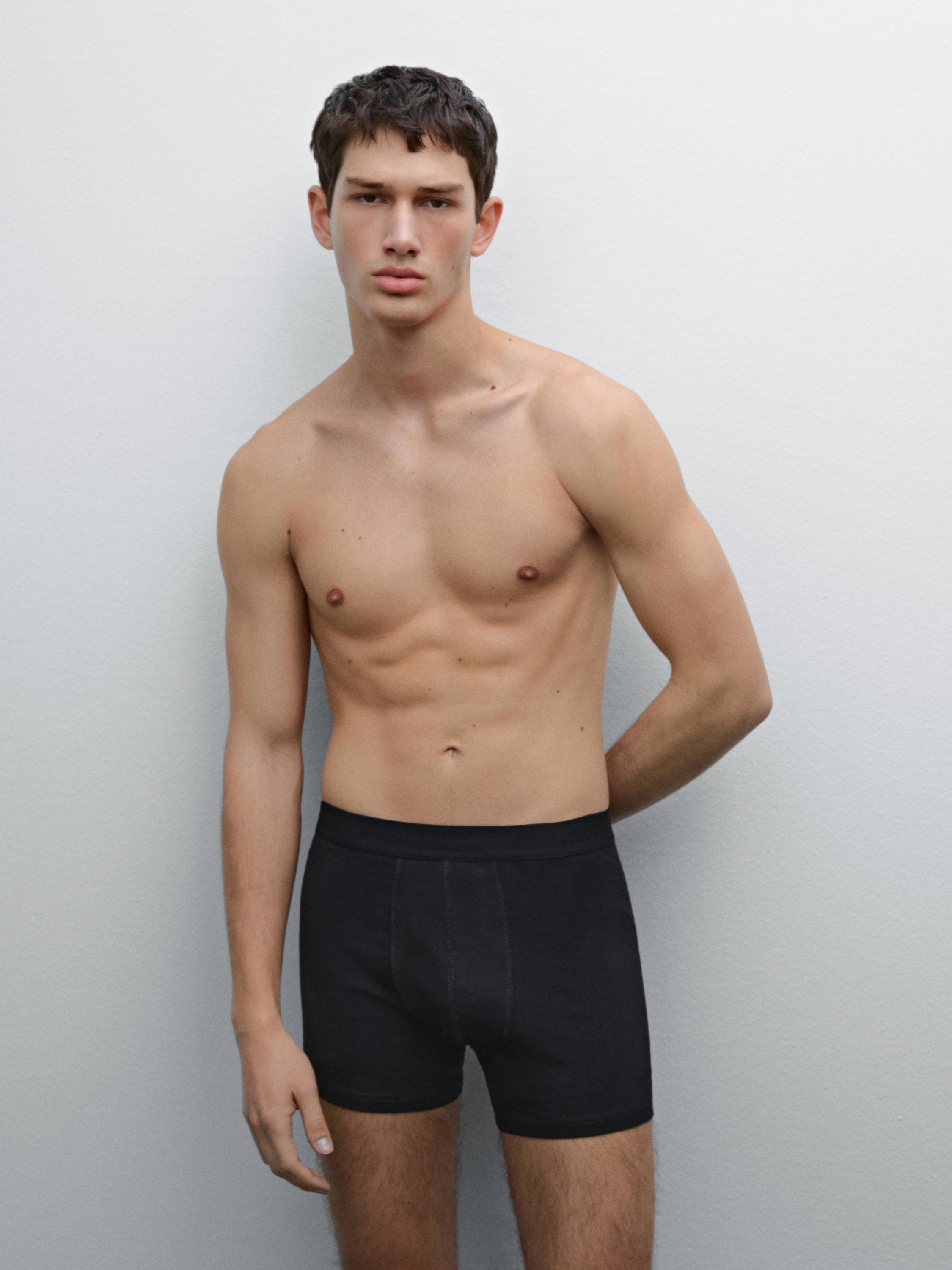 ★ Massimo Dutti★ Black Waistband Boxer Briefs 00235191804 SBU08L800-F.jpeg