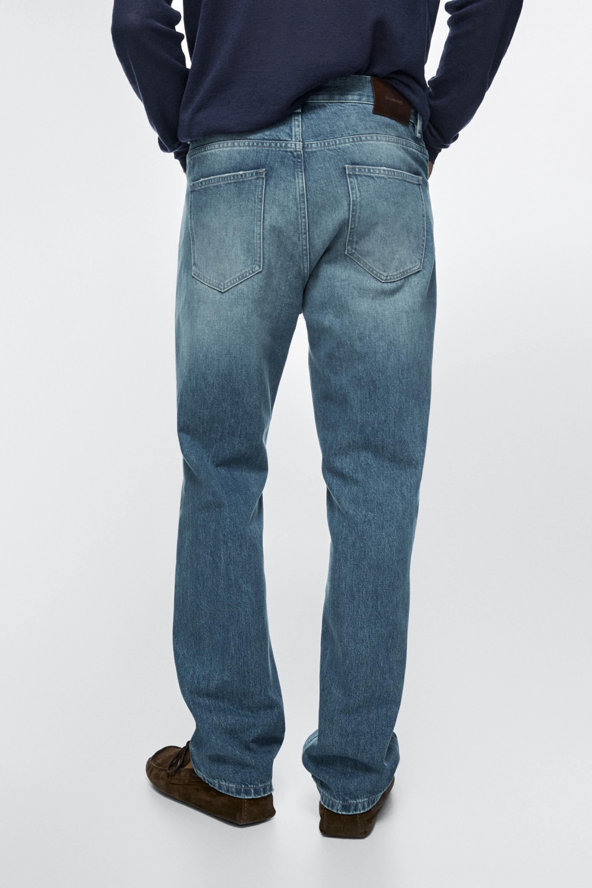 Straight-leg jeans — INDIGO
