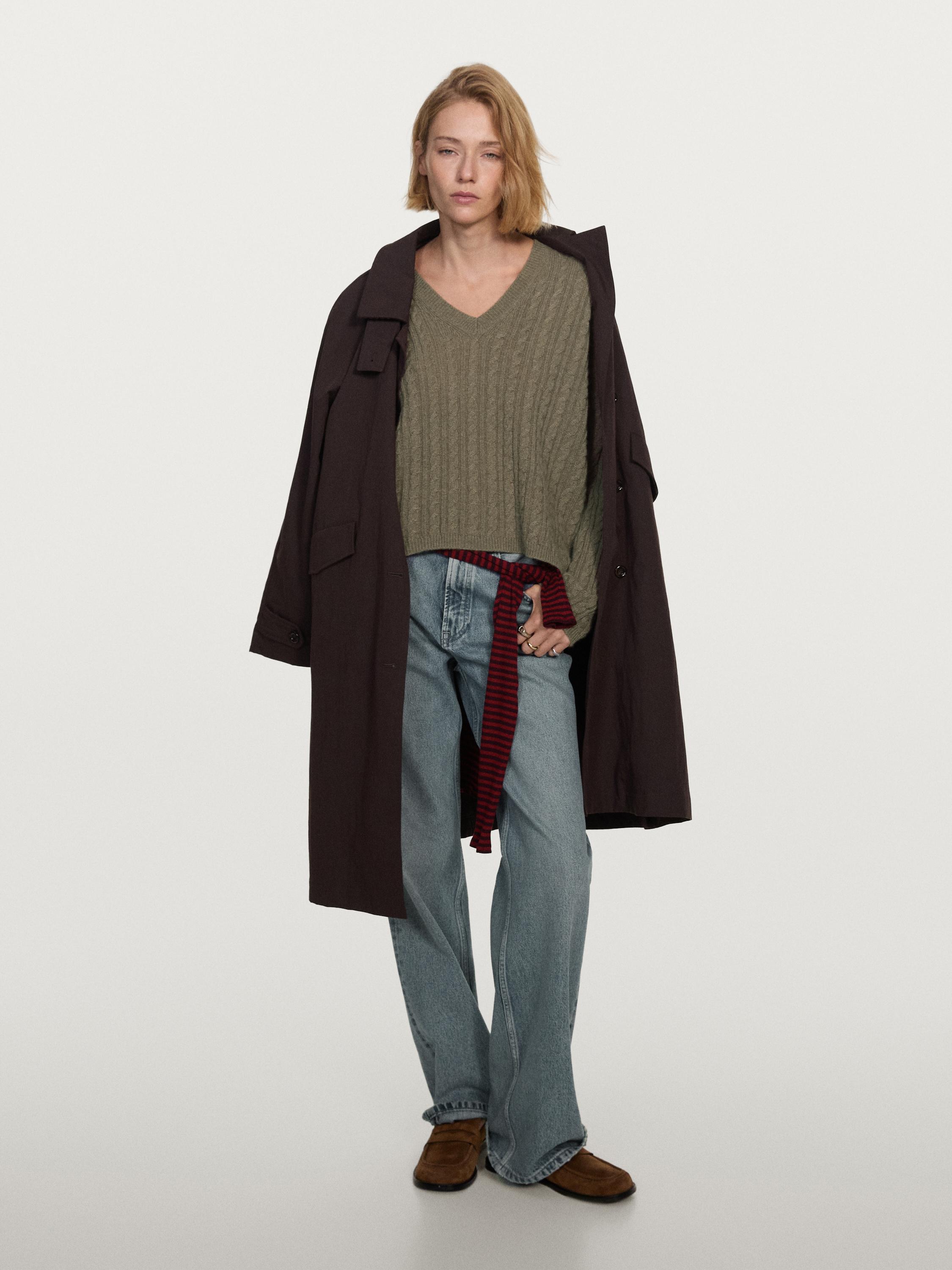 100% kašmiirist kootud avar oversize kampsun