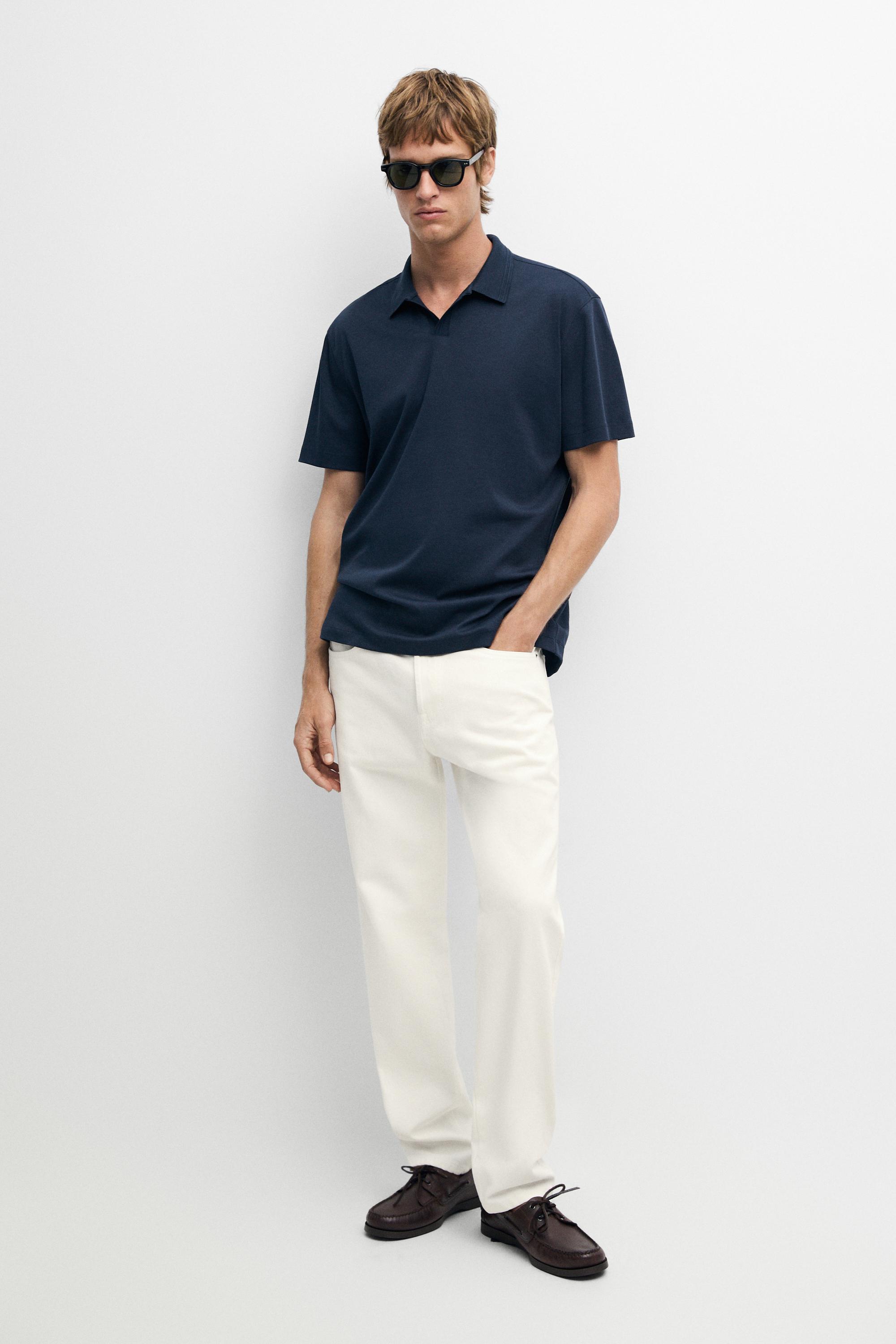 Tapered Fit Jeans — CREAM