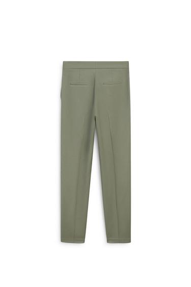 Slim fit suit pants - LIMITED EDITION — Green-grey 7