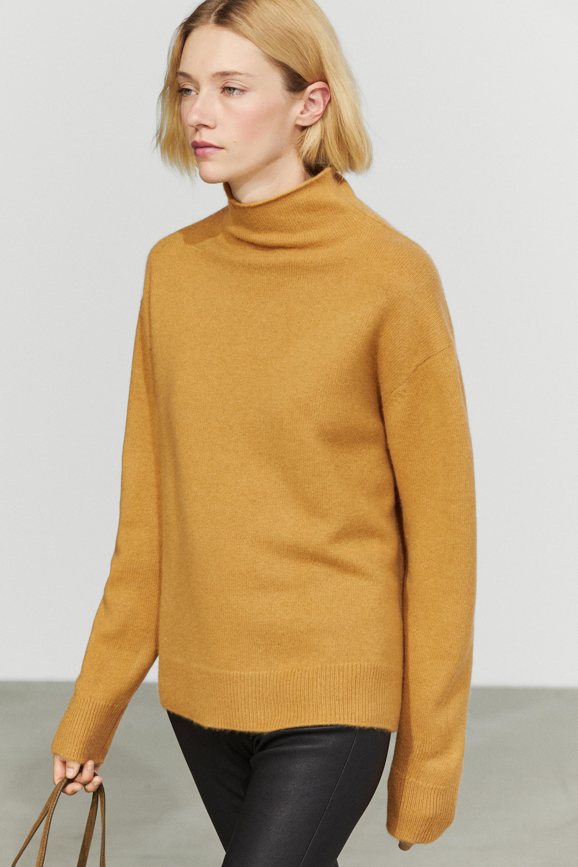 Pull oversize en maille 100 % cachemire