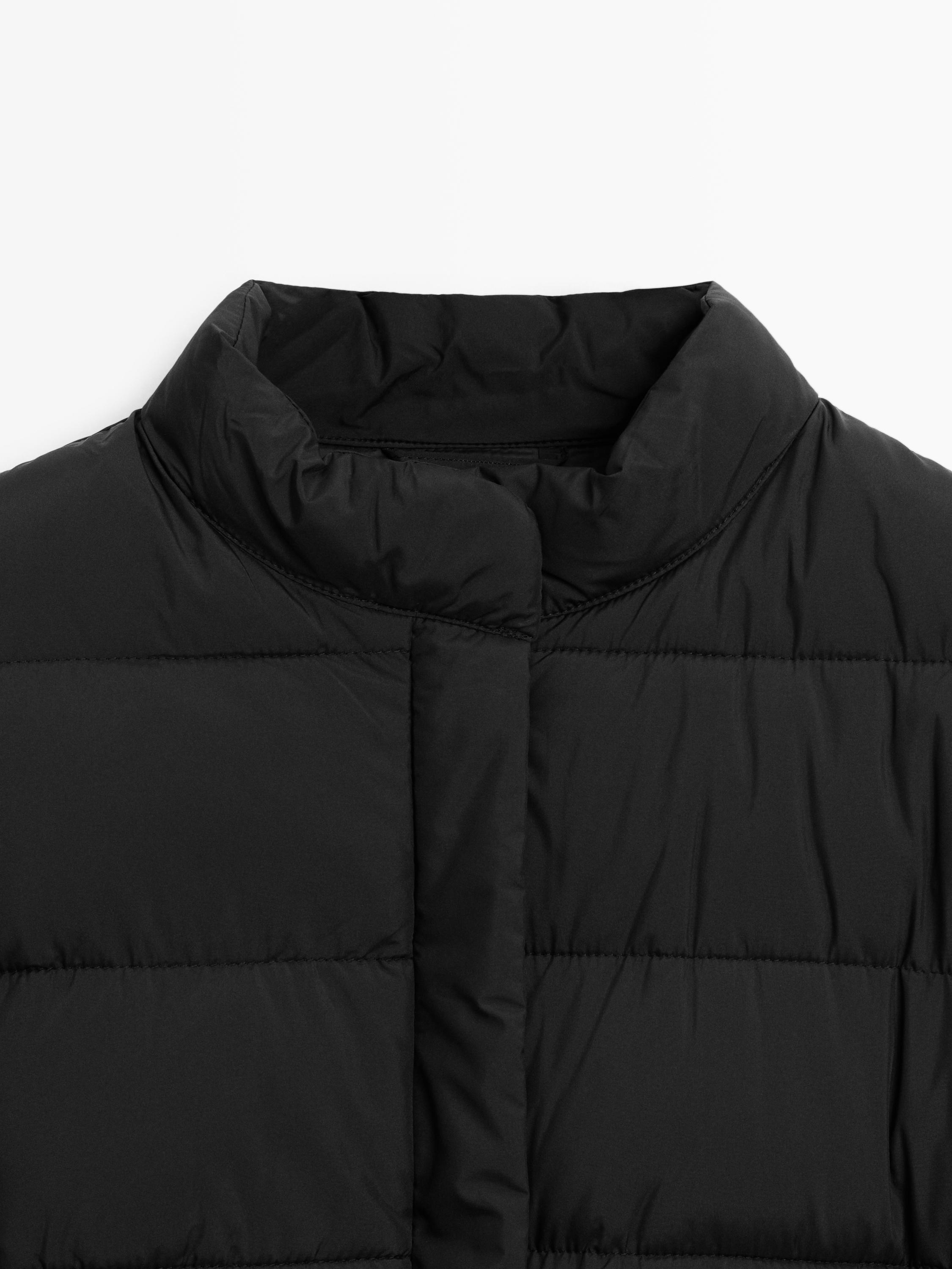 Veste matelassée à col mao