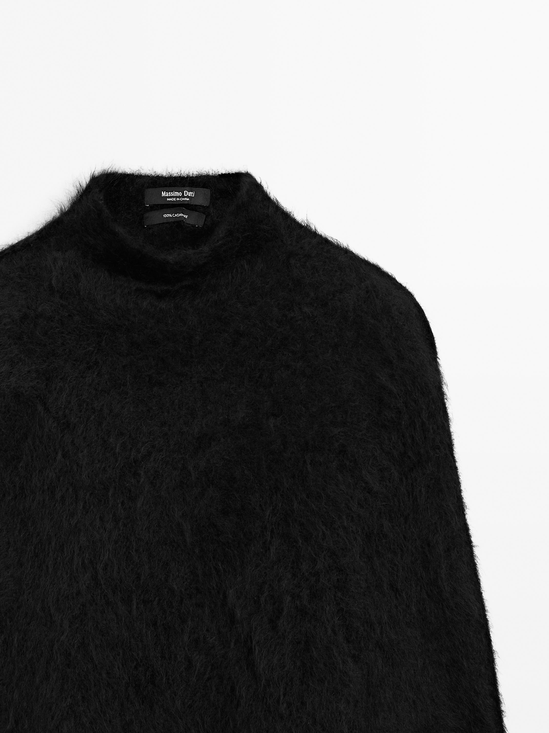 Capa acabado cepillado 100% cashmere