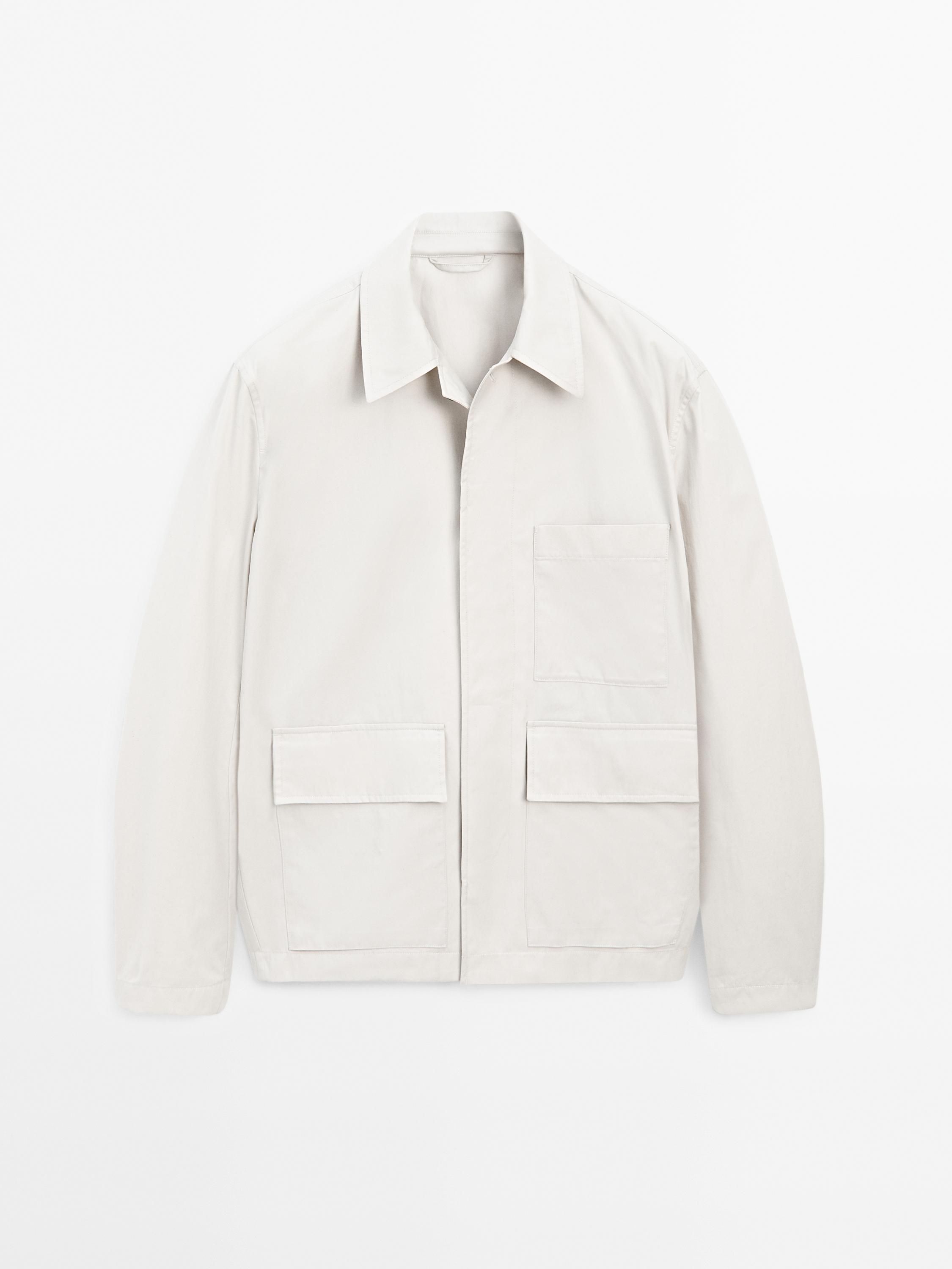 Surchemise en crêpe de coton mélangé - Limited Edition
