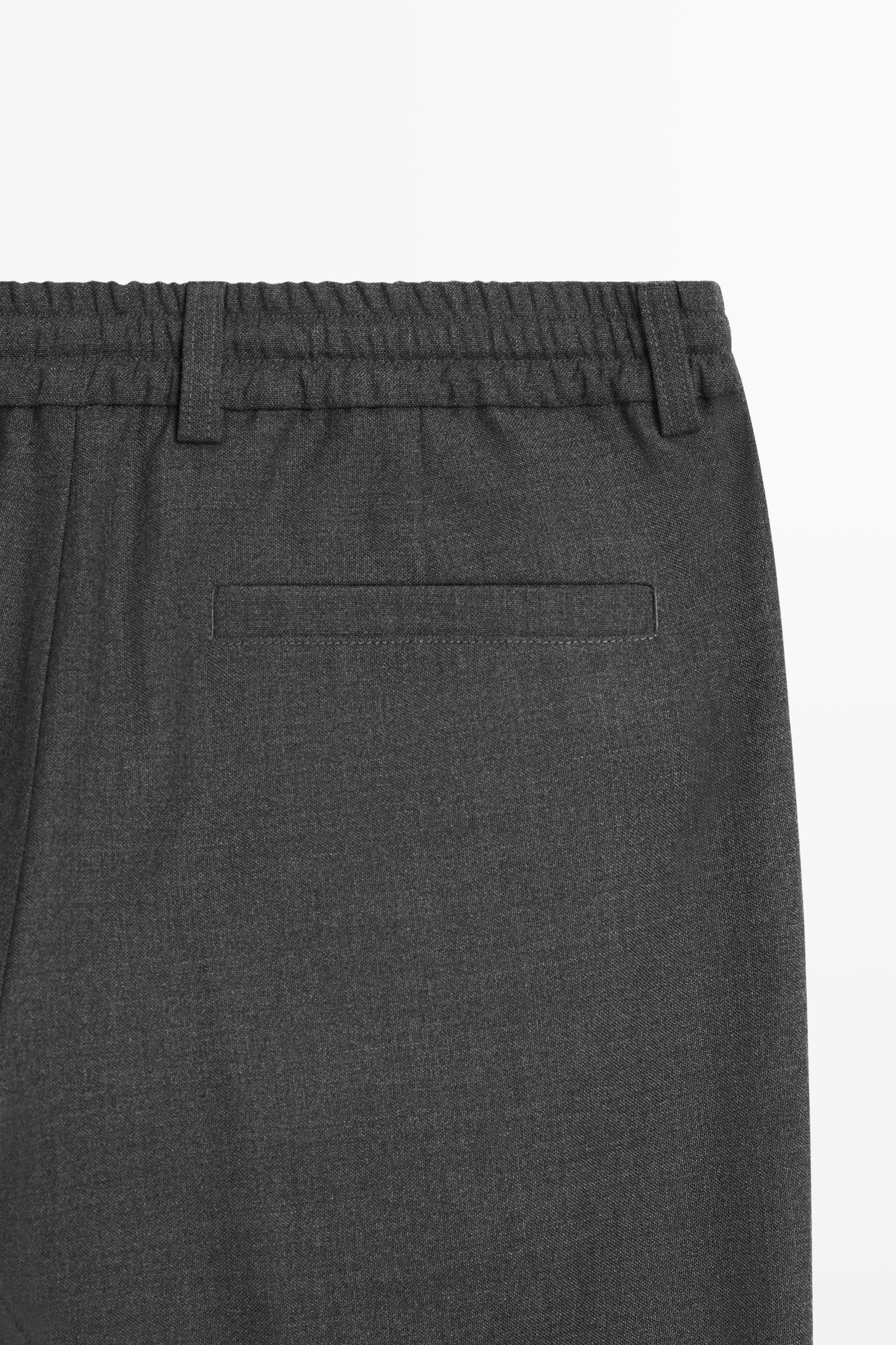 100% Cool Wool Pants — GREY