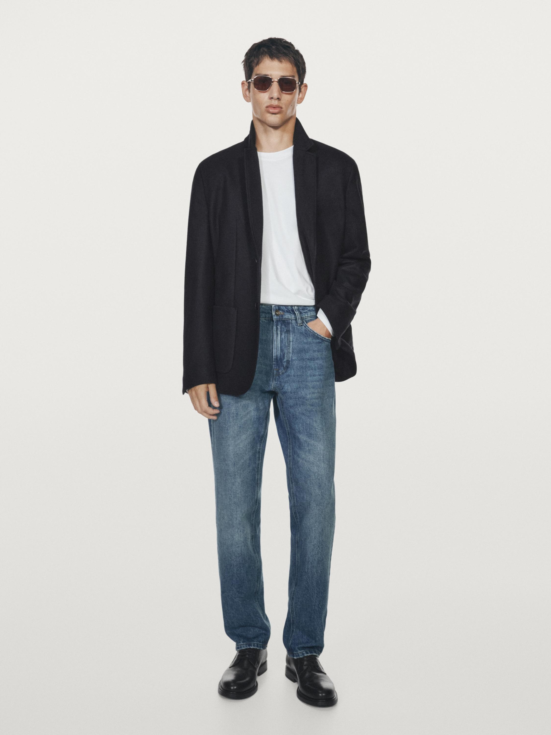 Tapered fit jeans