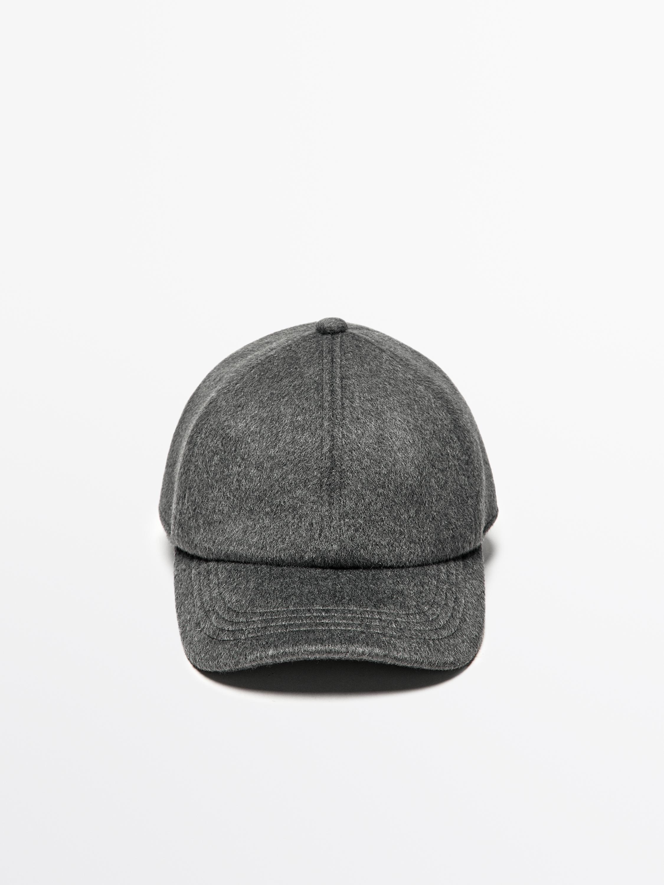 Wool blend cap