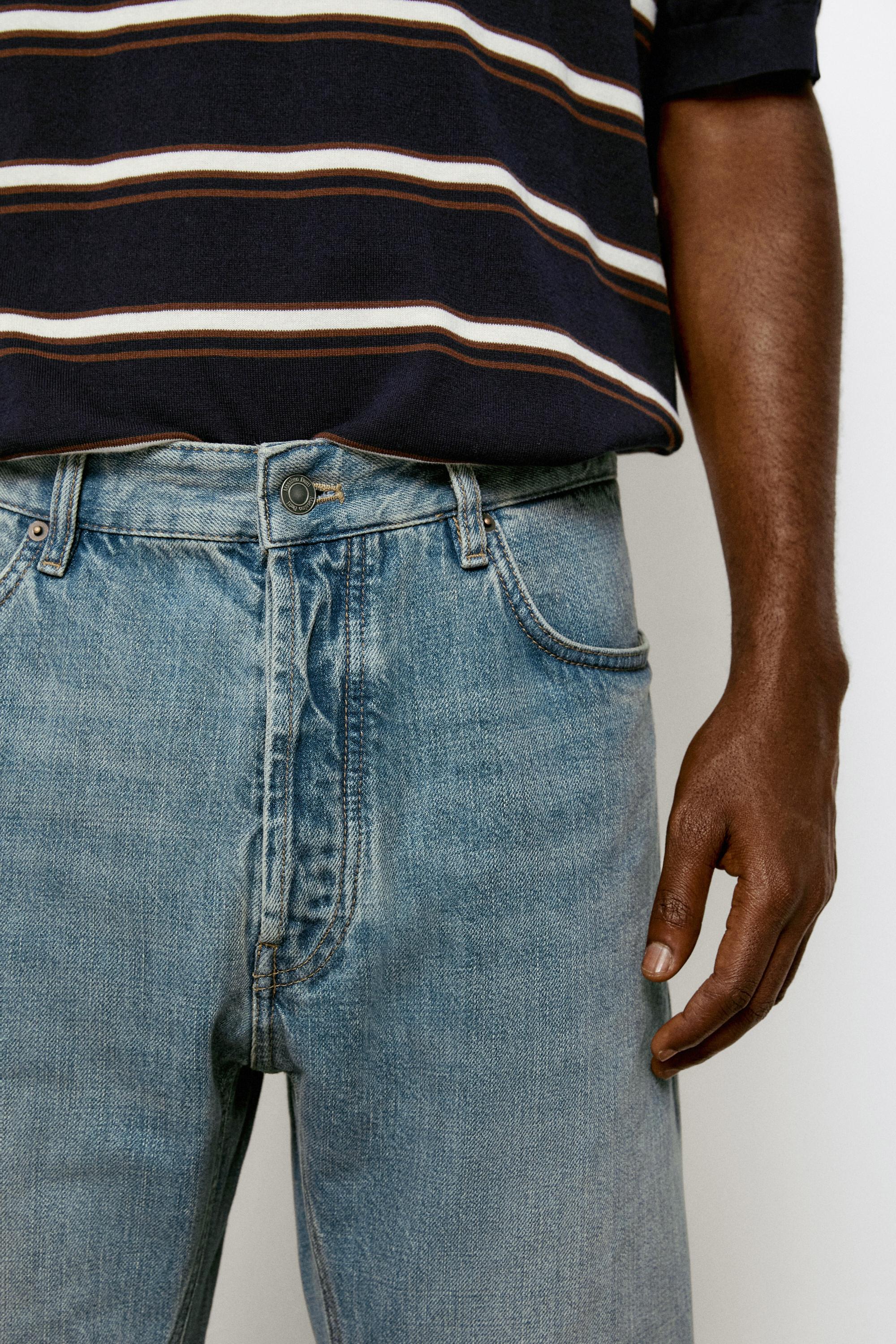 Straight-leg jeans — Light Blue