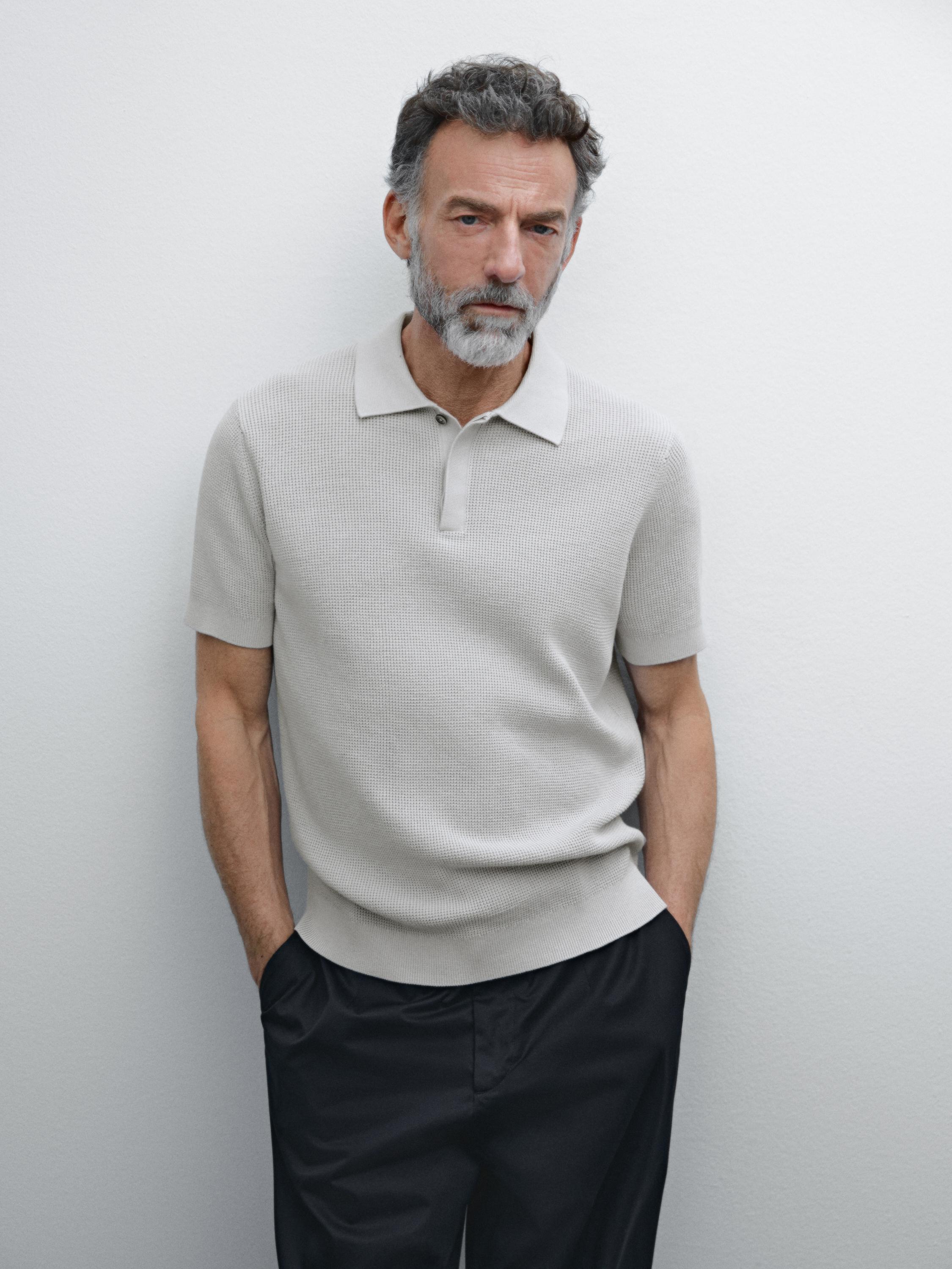 100% cotton short sleeve polo shirt