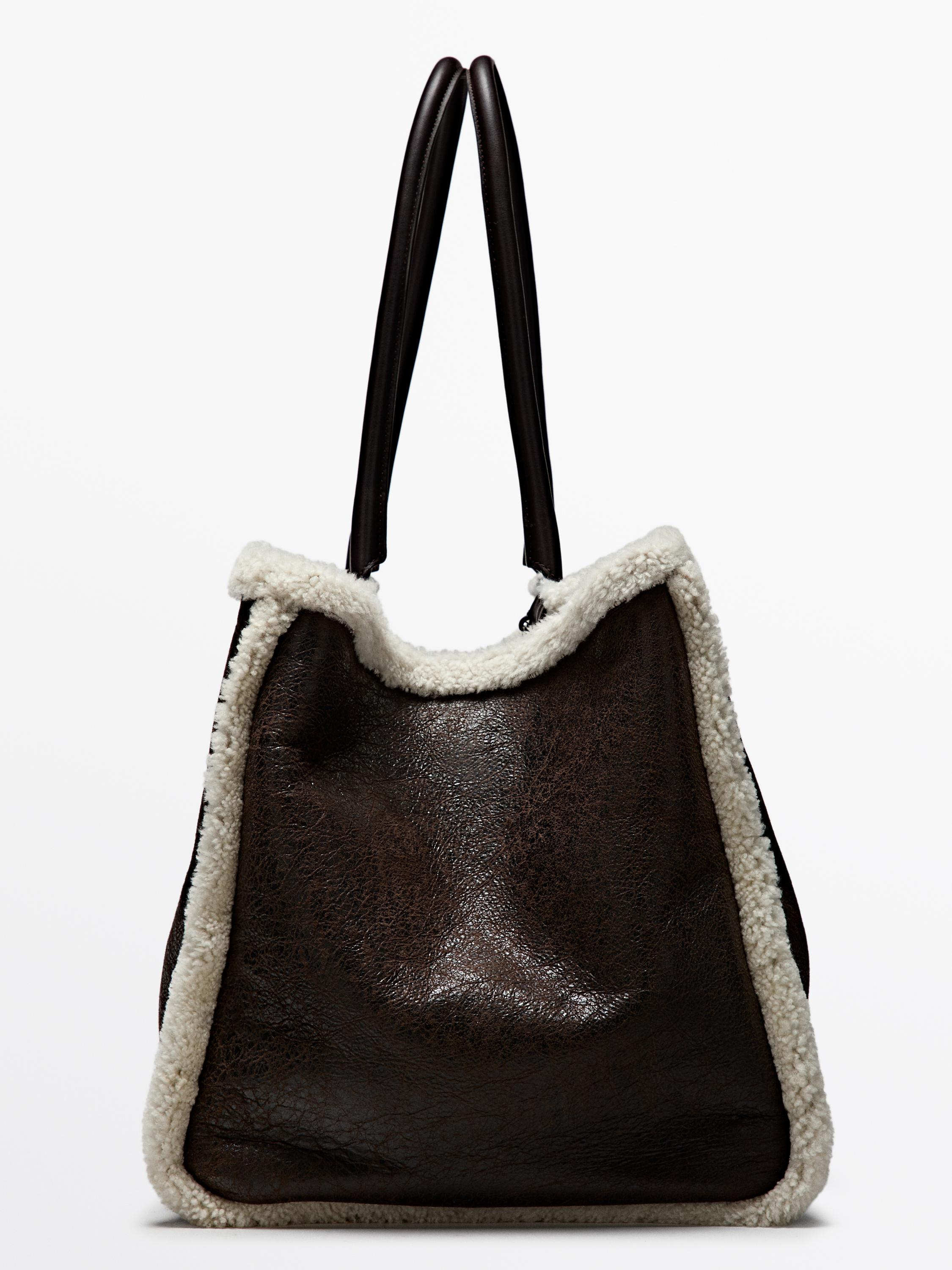 Double-faced MD ICON bag — BROWN