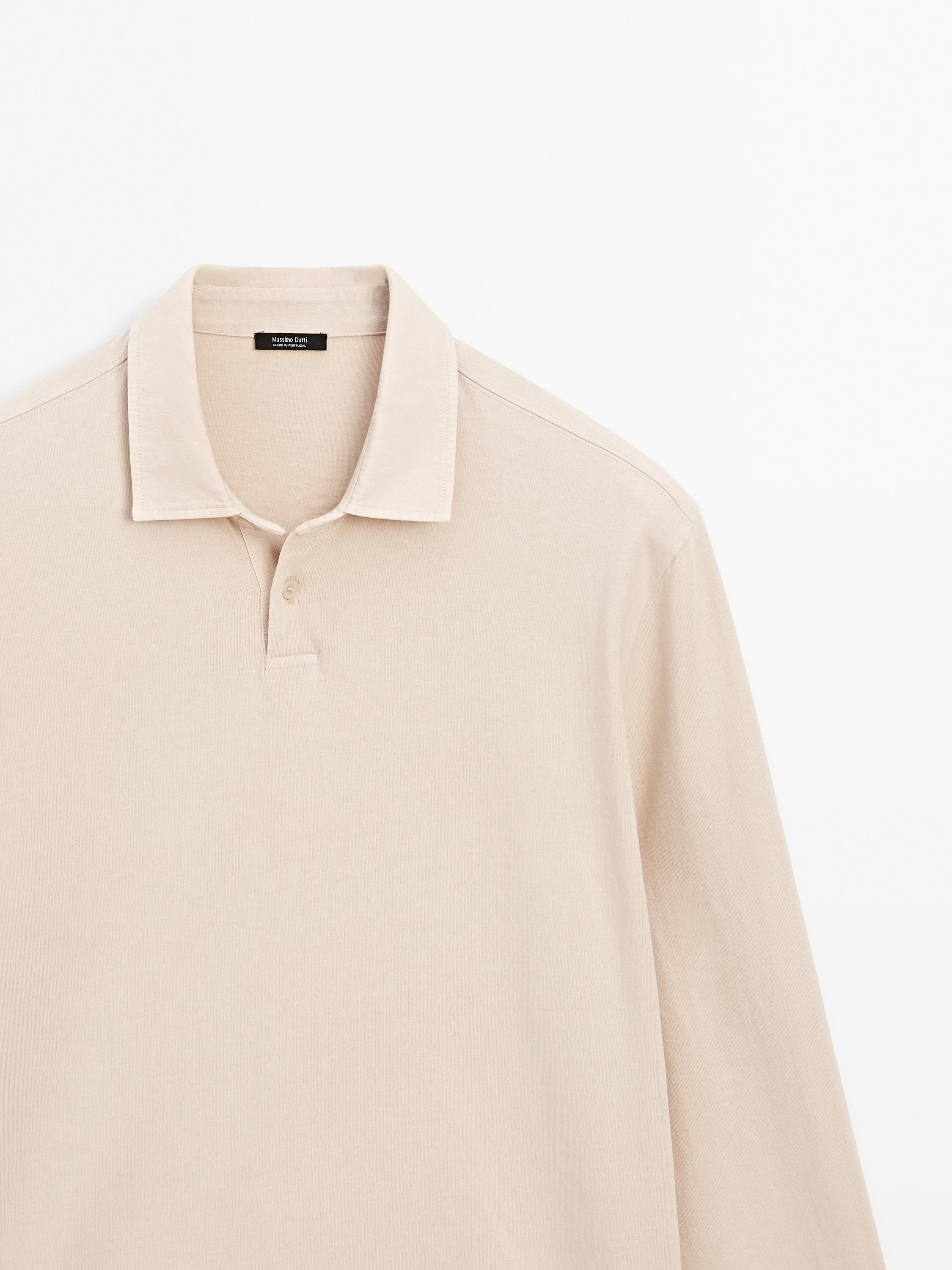 Polo efecto desgastado 100% algodón