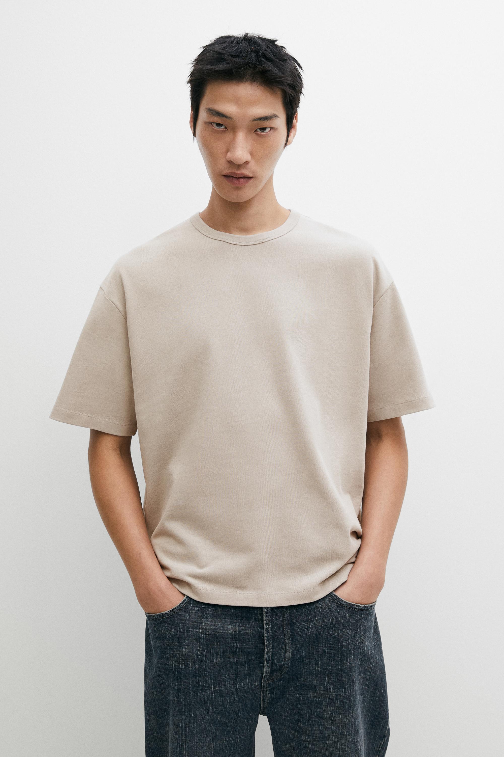 100% katoenen T-shirt met korte mouw