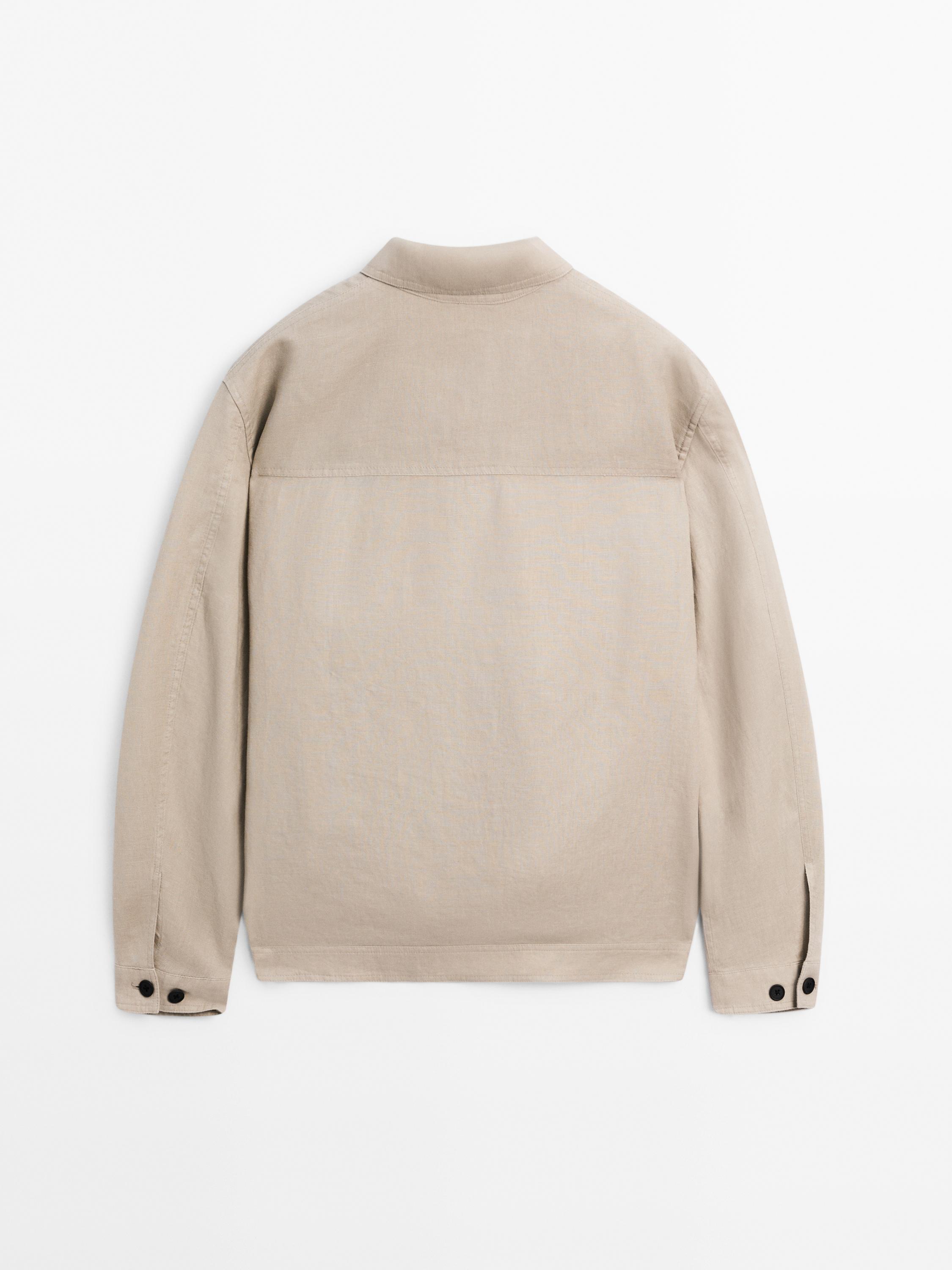 100% linen lightweight jacket