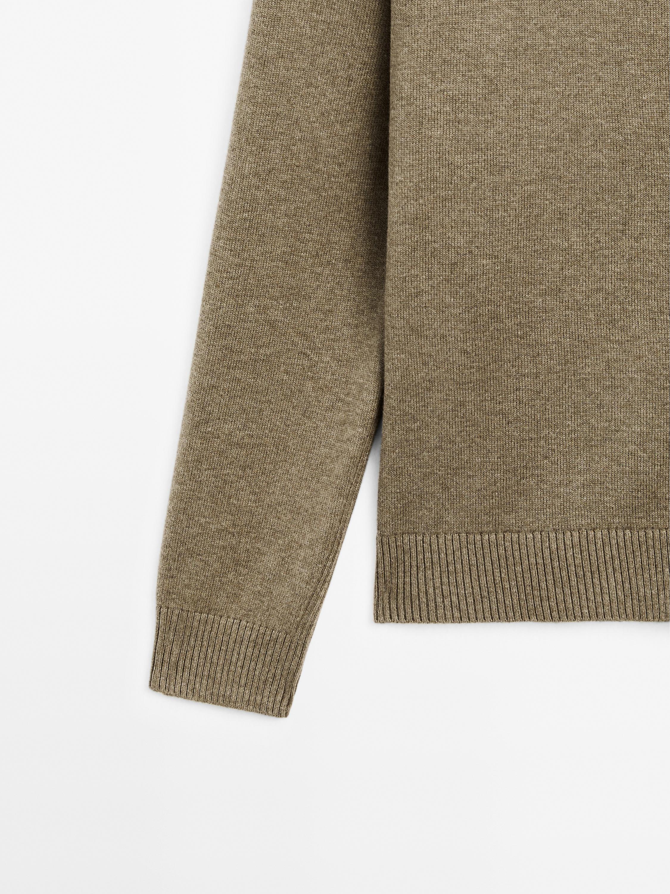 100% cotton knit cardigan