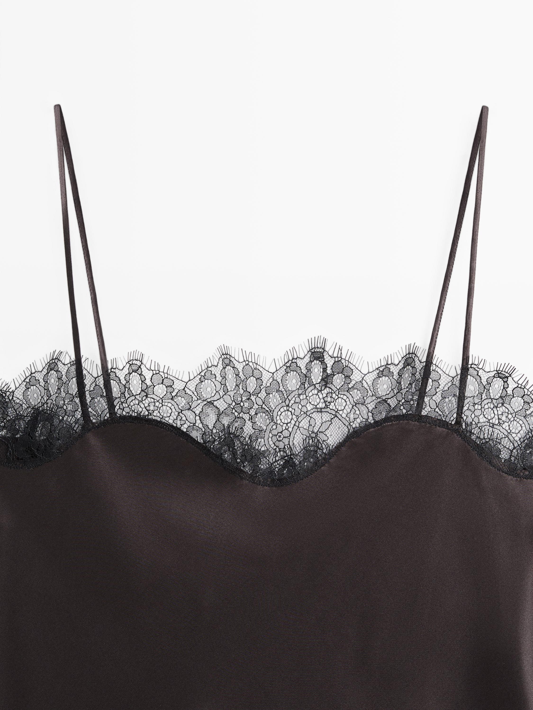 Saten kamisol top - STUDIO