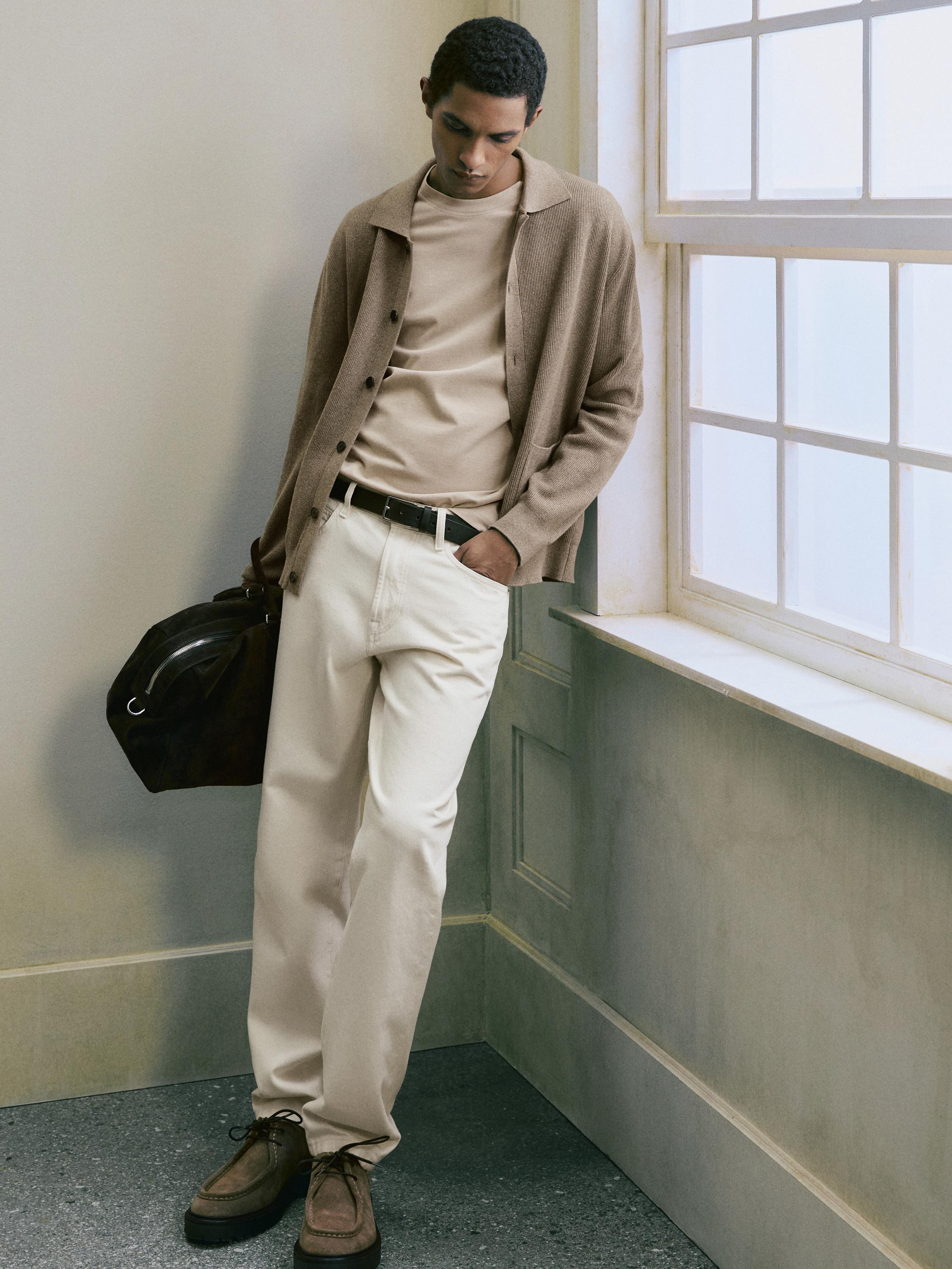 Pamuklu triko hırka