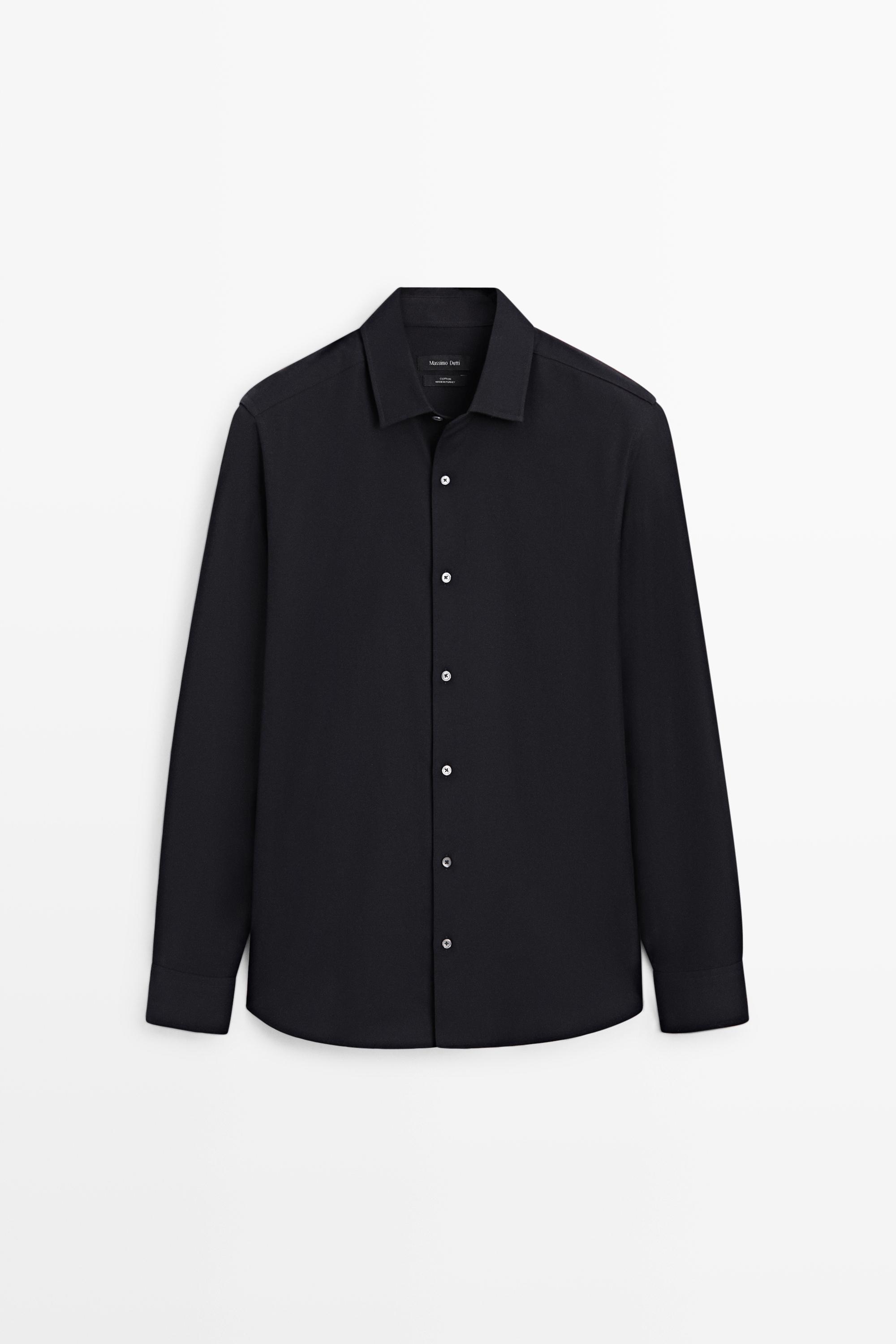 100% Cotton Twill Regular Fit Shirt