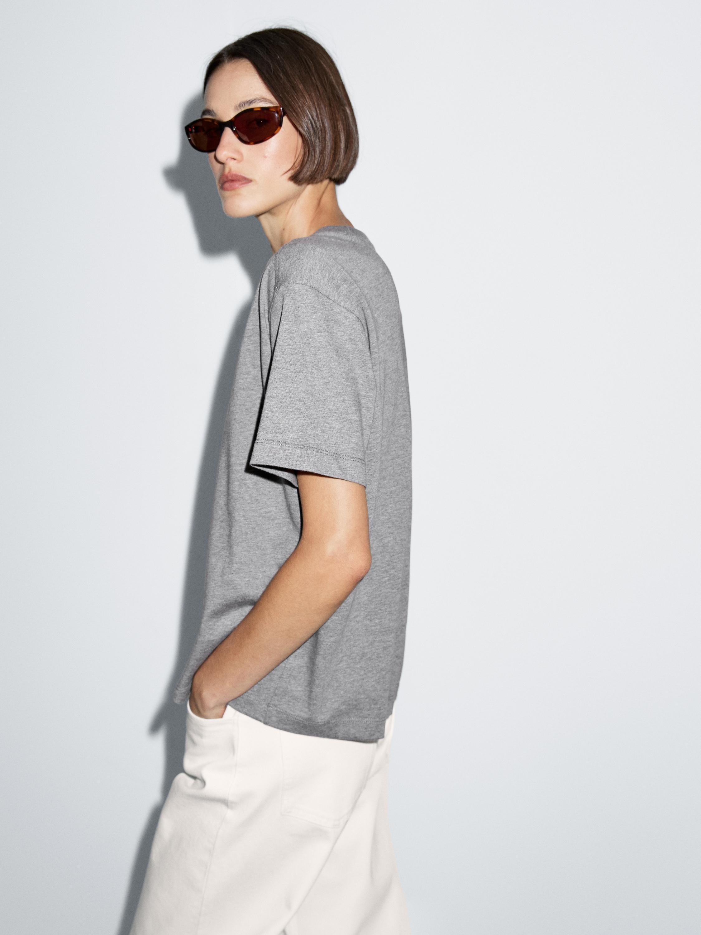 T-shirt à manches courtes 100 % coton