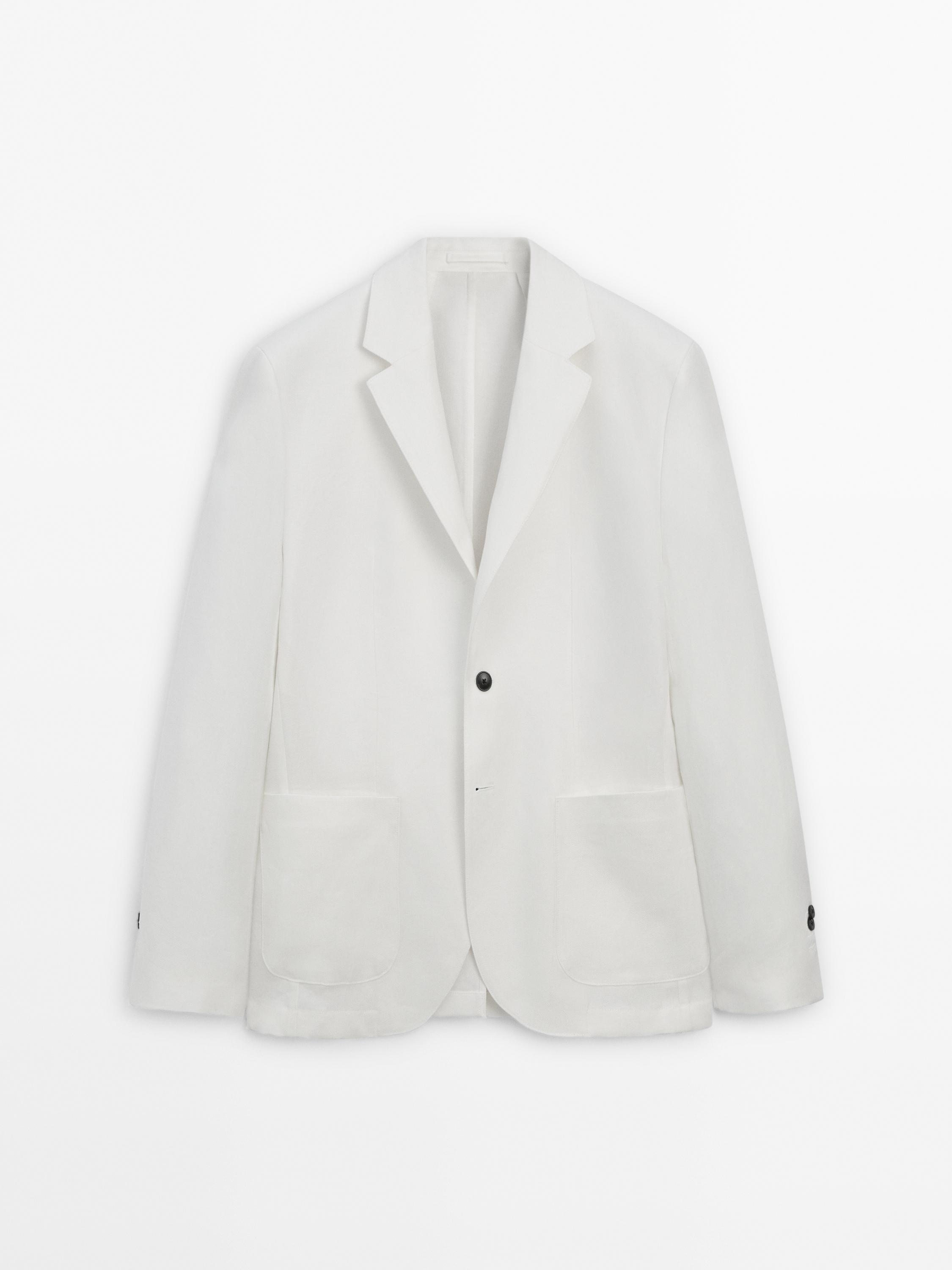 Americana traje 100% lino