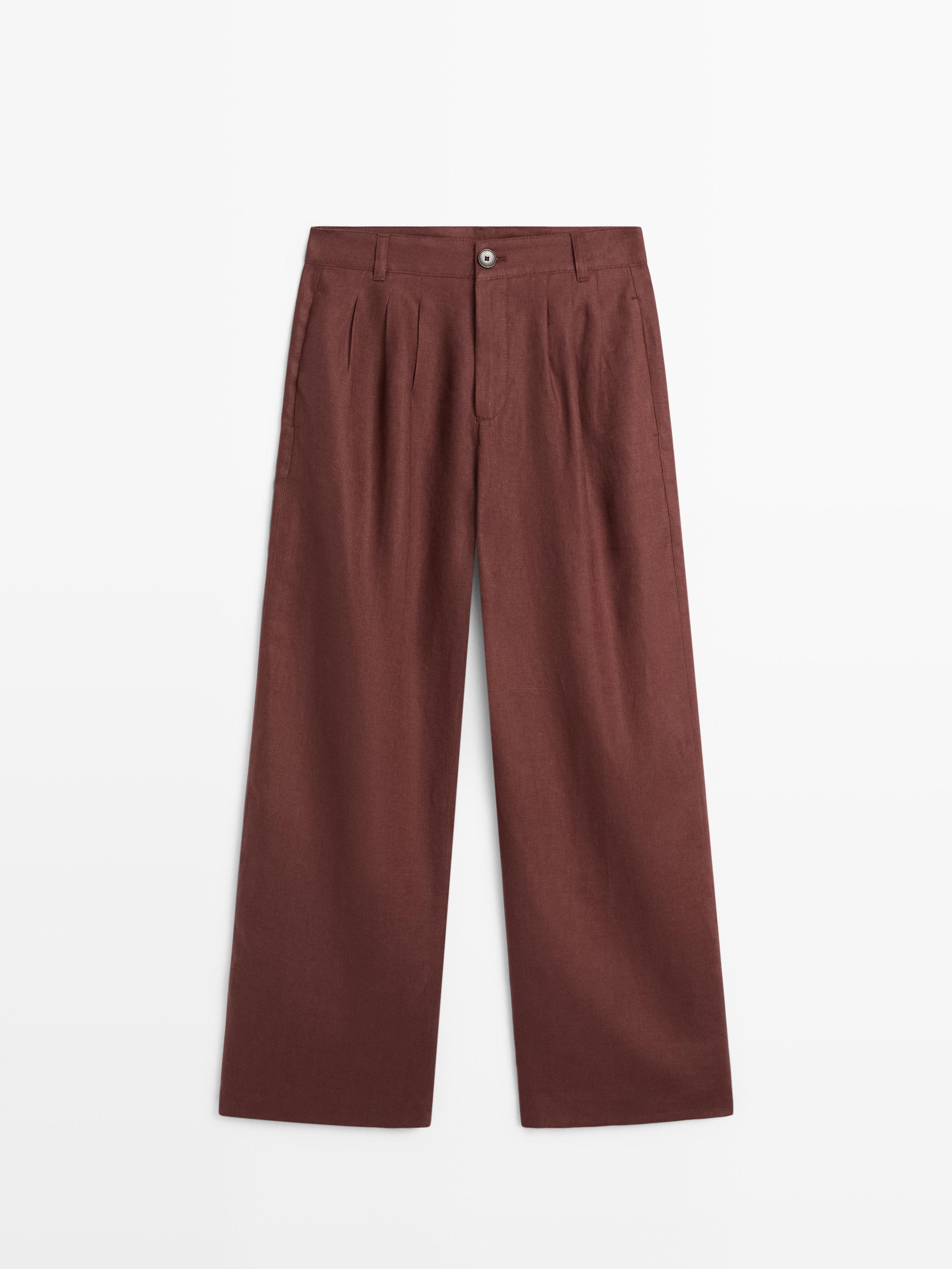 Pantalons cama ampla plecs lli - STUDIO