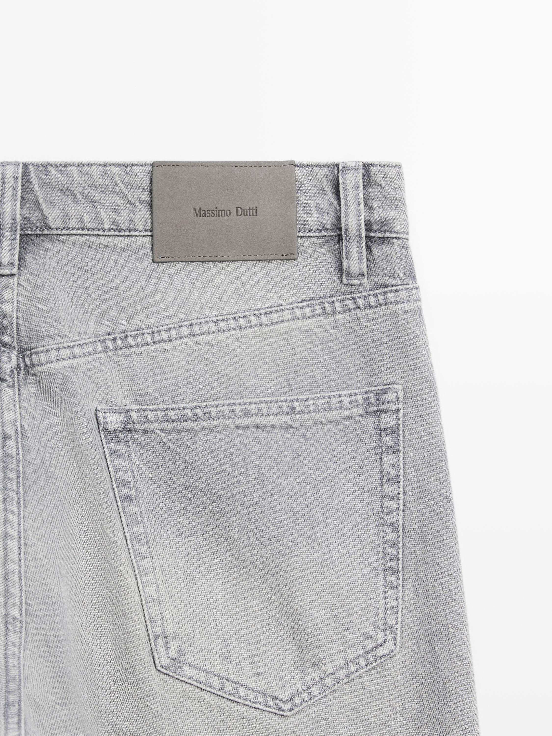 Tapered fit jeans — GREY