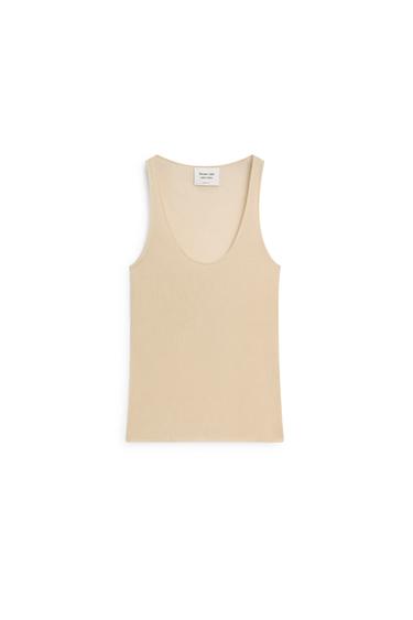 Flowing silk top - LIMITED EDITION — SAND 5