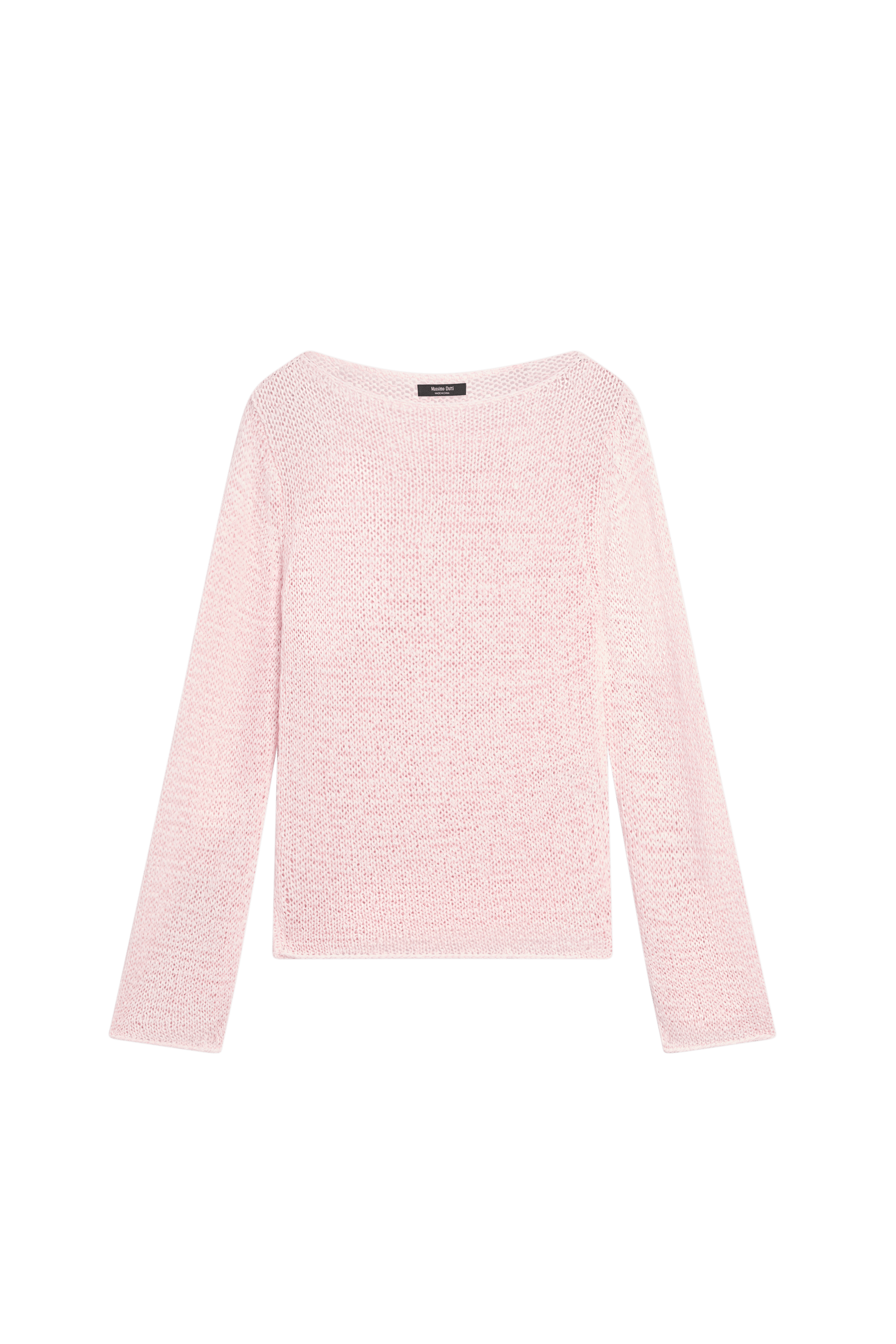 Massimo Dutti Geniş yaka triko kazak görsel 7