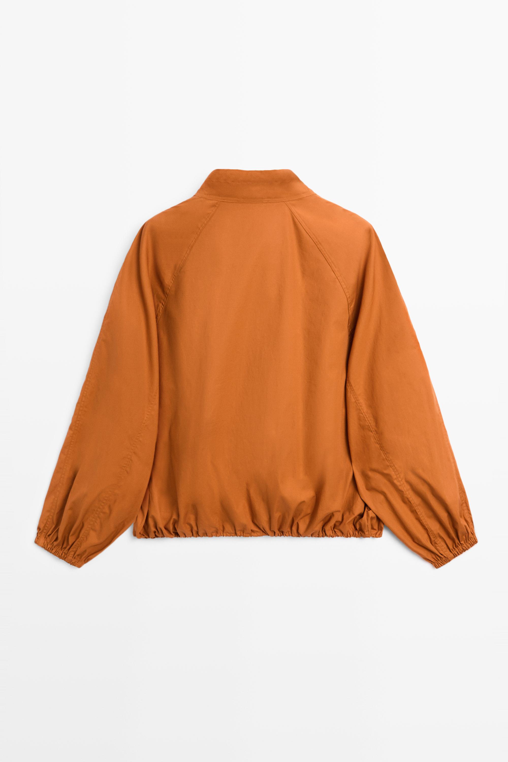 Technical bomber jacket — Orange