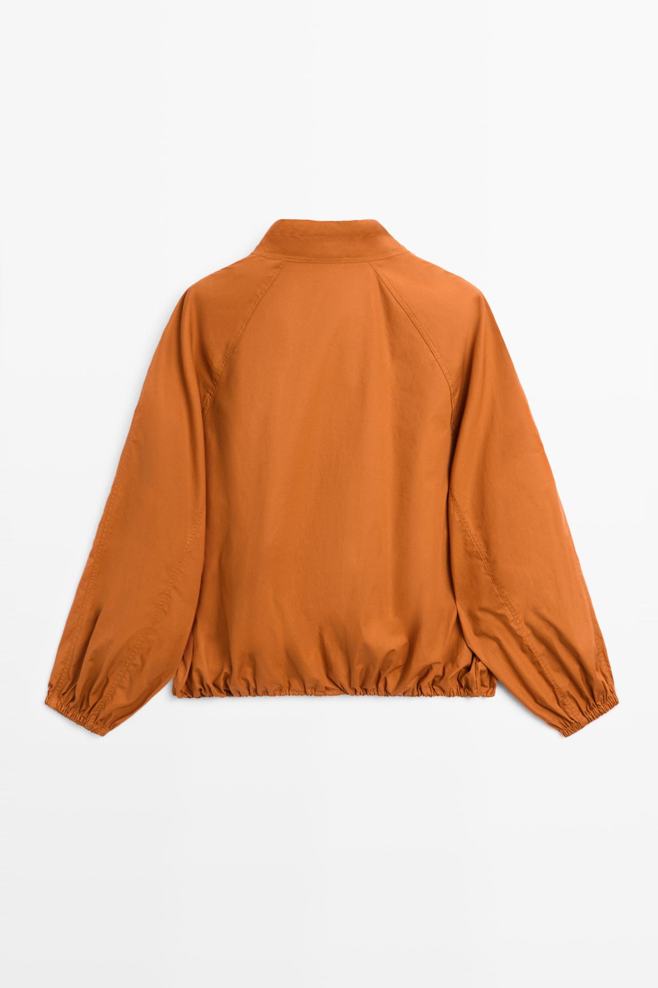 Technical bomber jacket — Orange