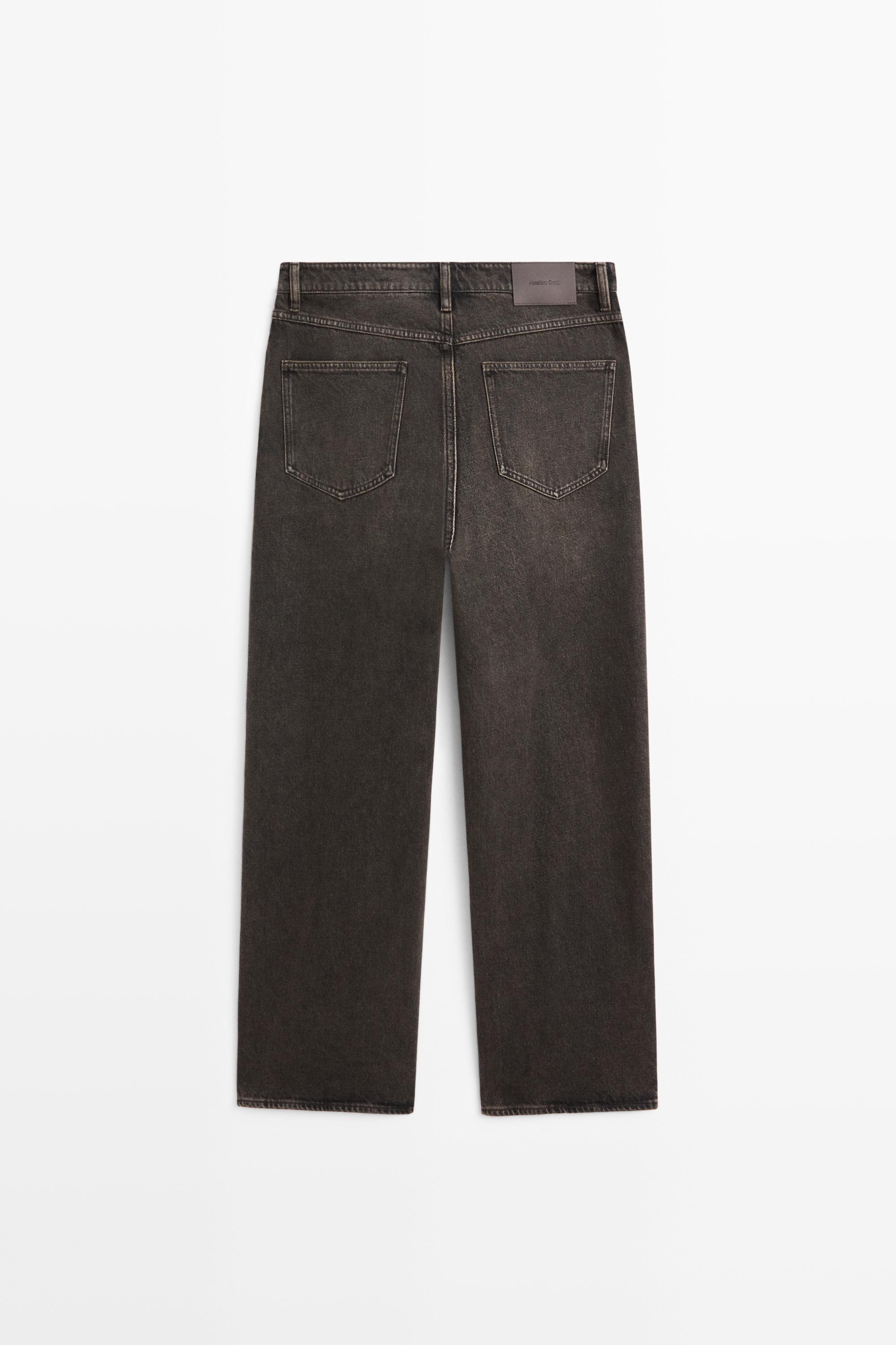 Massimo Dutti Wide fit jean görsel 2