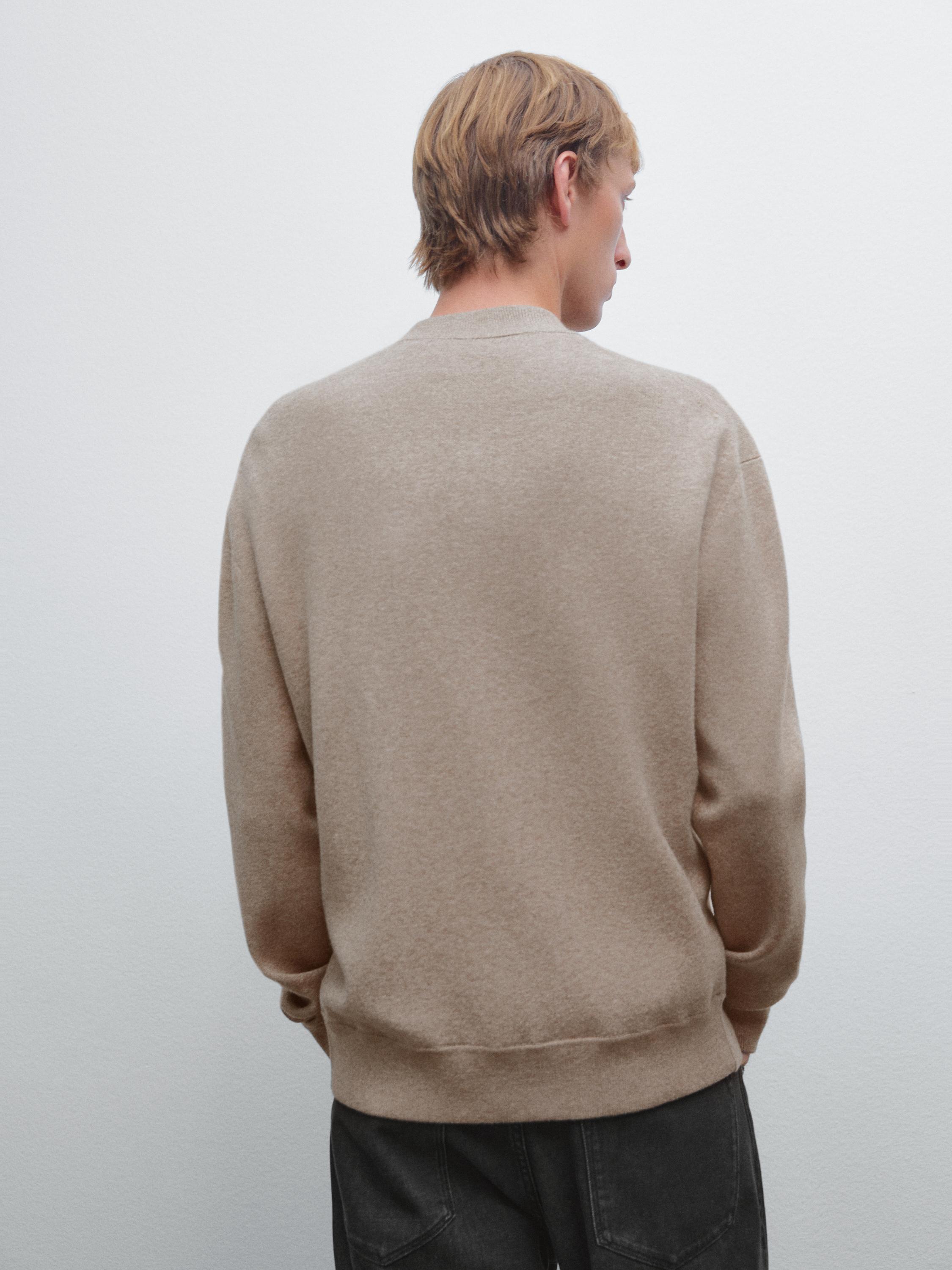 Áo cardigan dệt kim kiểu bomber