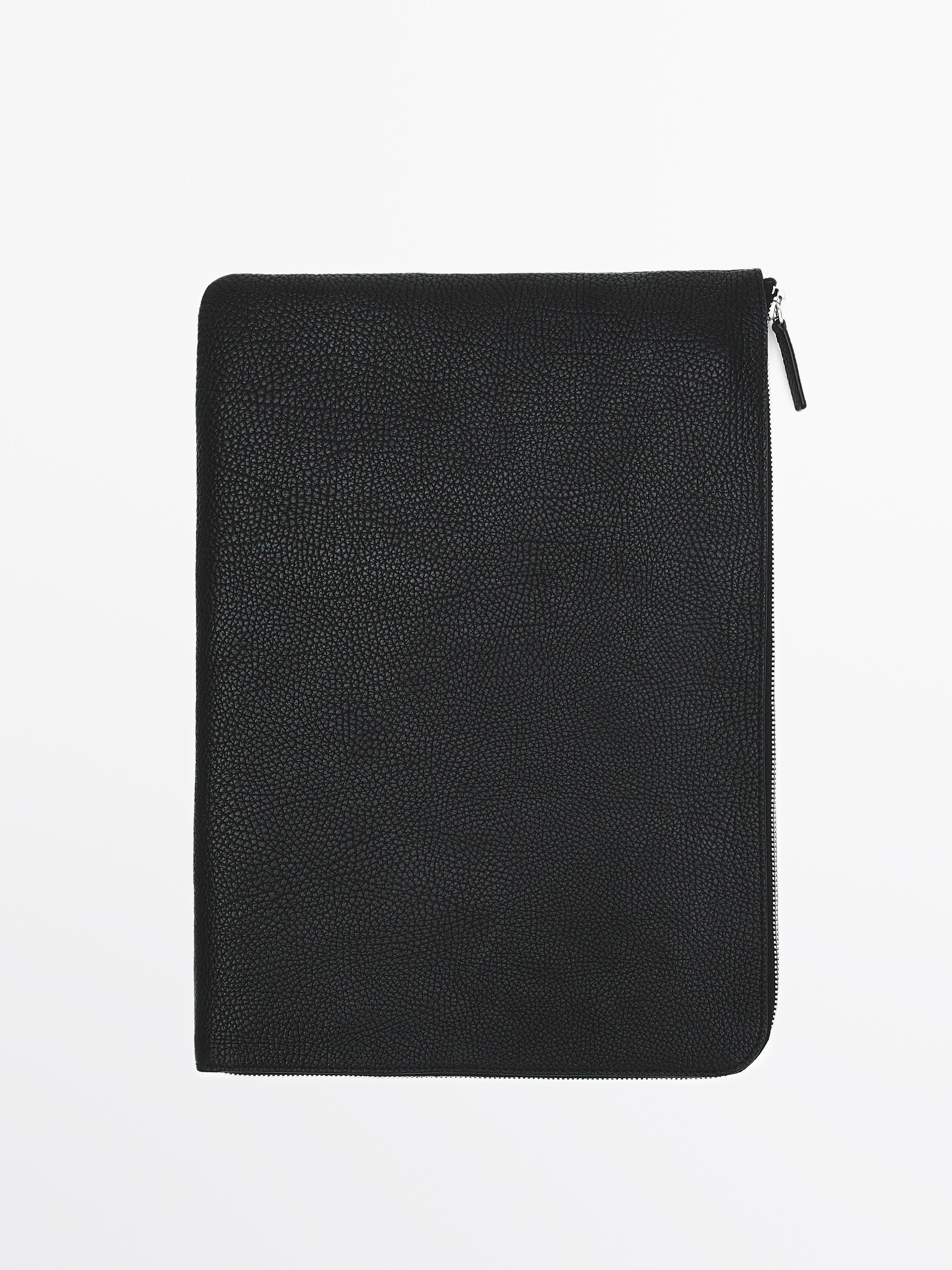 Clutch i nappalæder