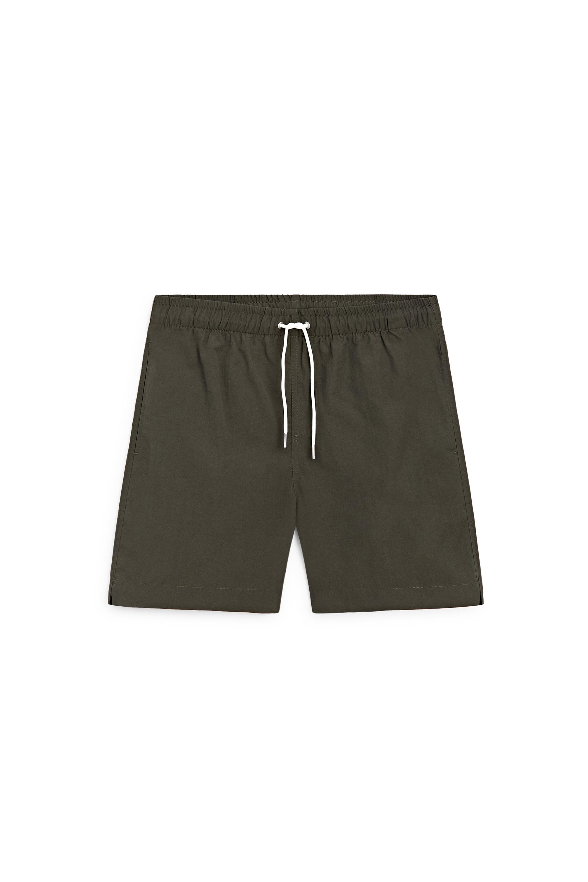 Plain swim trunks — KHAKI