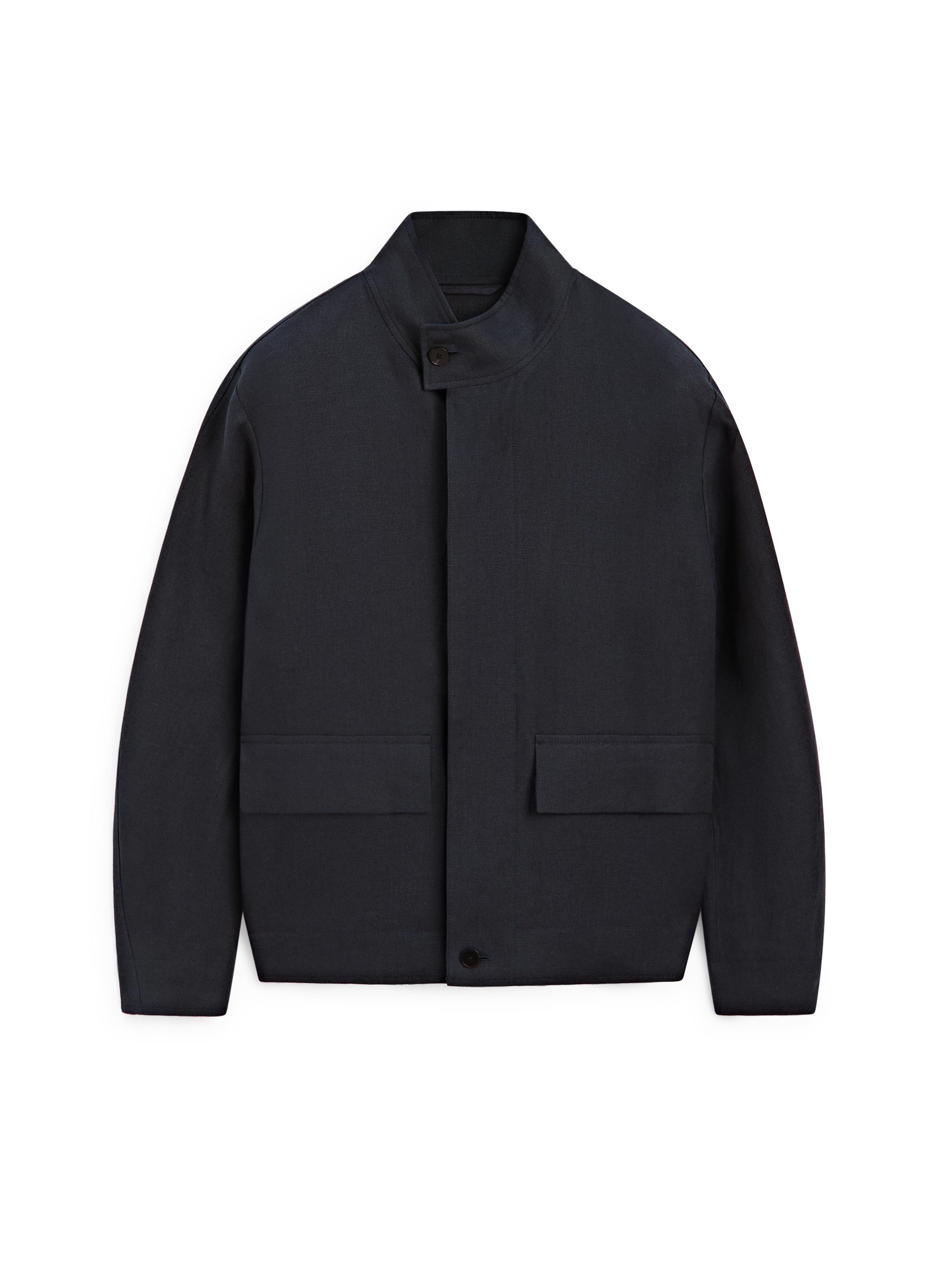 Total look linen overshirt - LIMITED EDITION — NAVY BLUE
