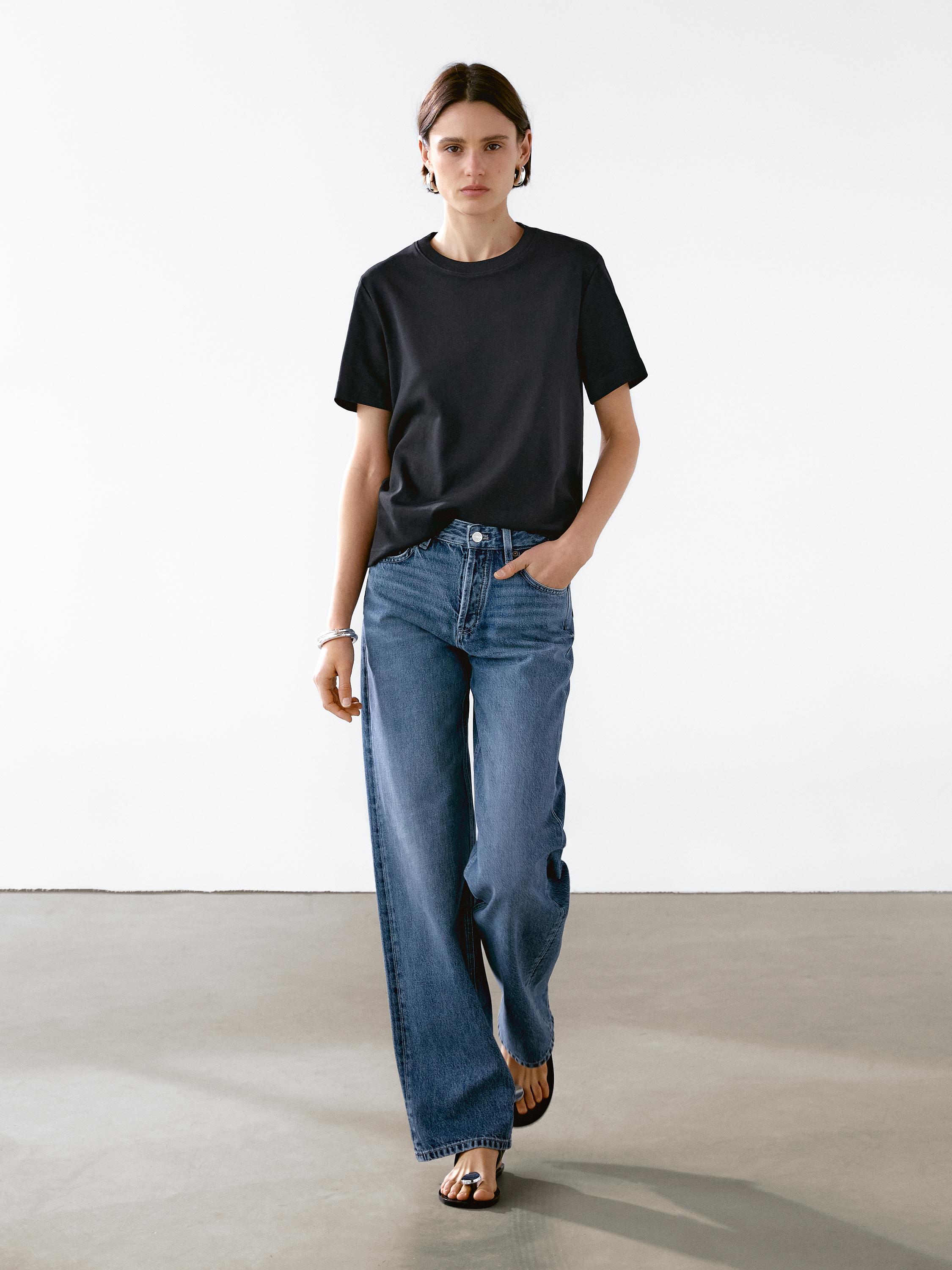 T-shirt round neck 100% cotton