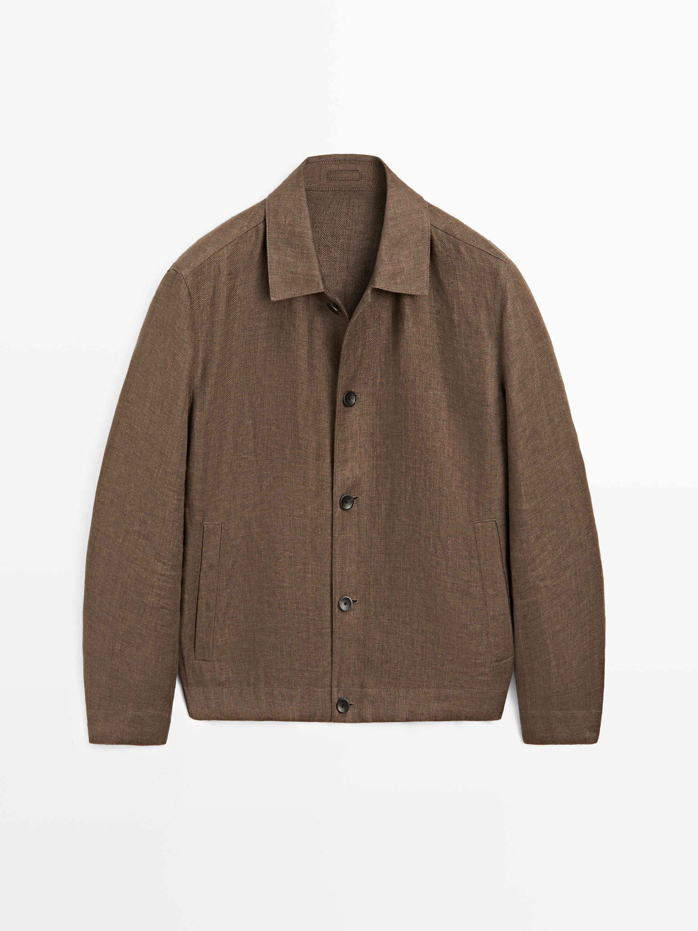 Blouson total look chevrons lin