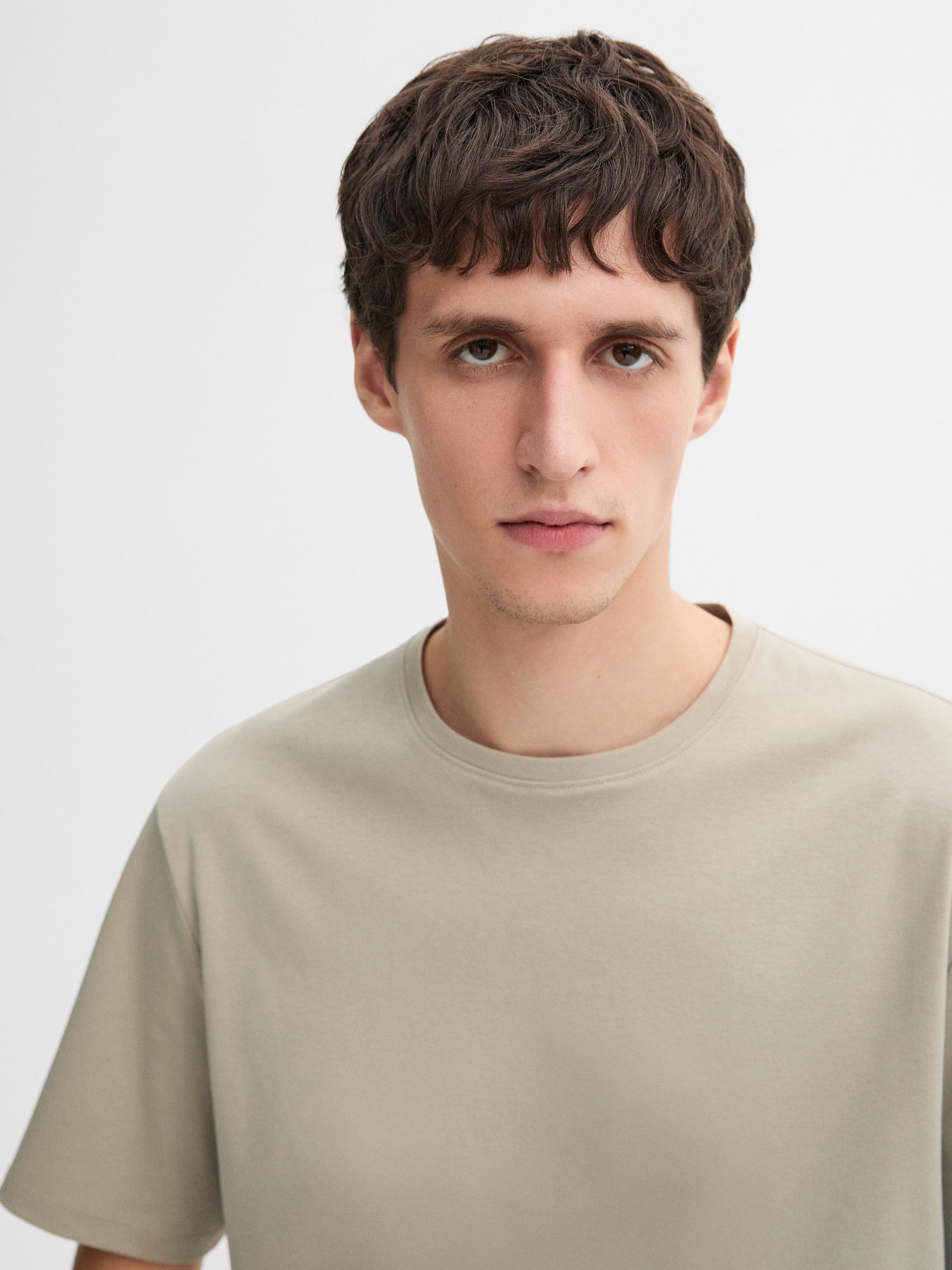 100% mercerised cotton T-shirt