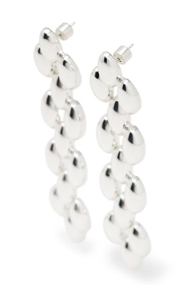Oval link dangle earrings - LIMITED EDITION — SILVER 9