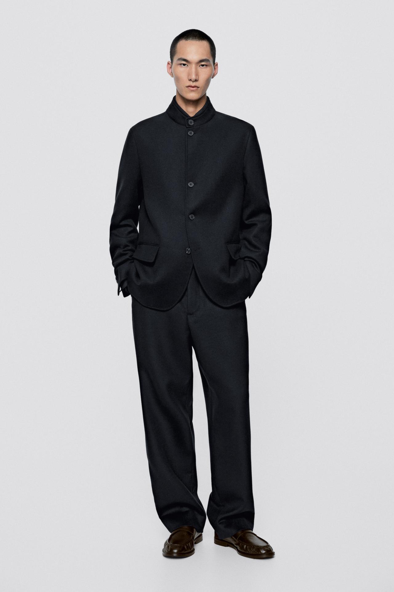 Wool double total look overshirt - LIMITED EDITION — Dark Blue